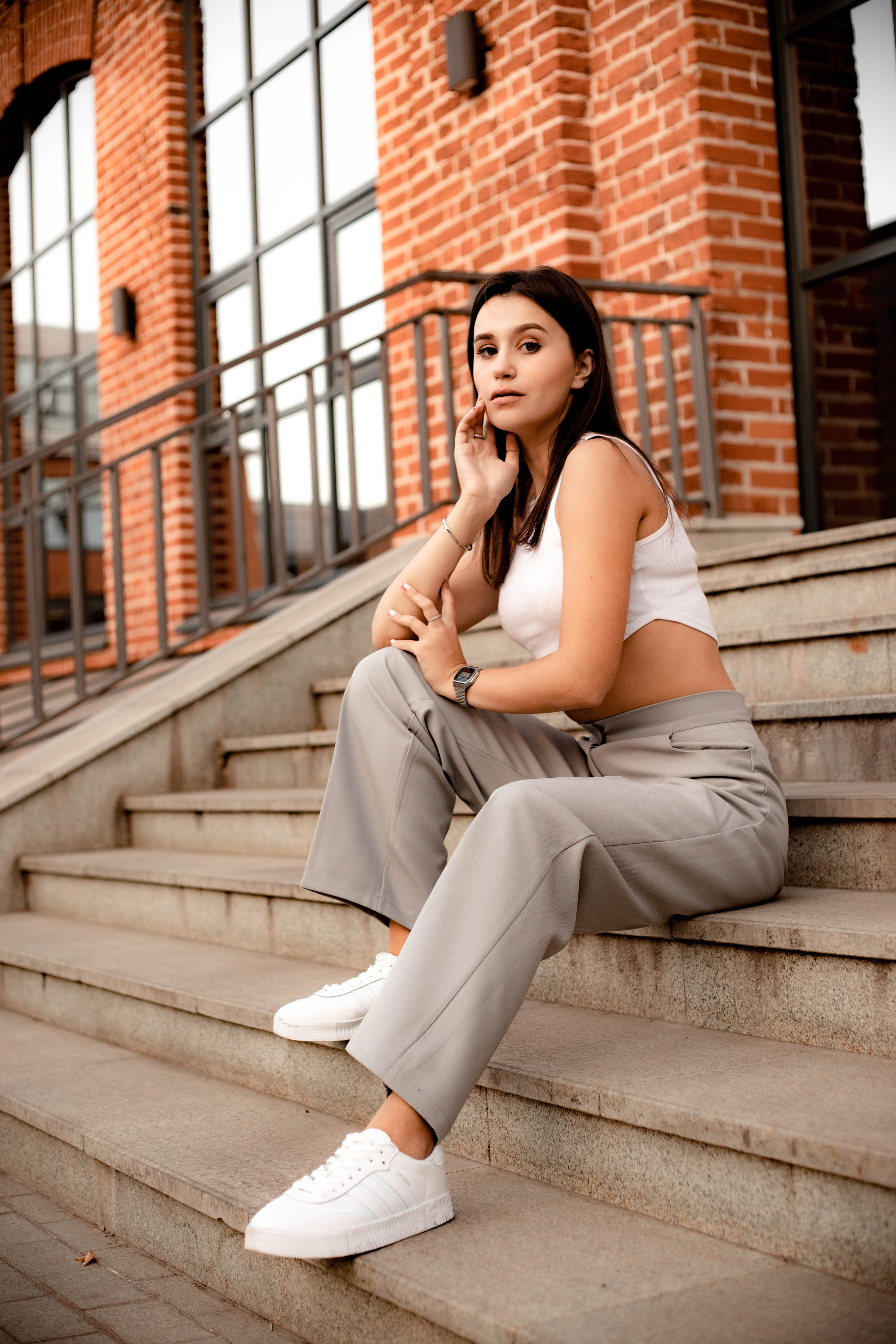 Женская фотосессия на заводе Арма. Фотограф в Железнодорожном и Балашихе