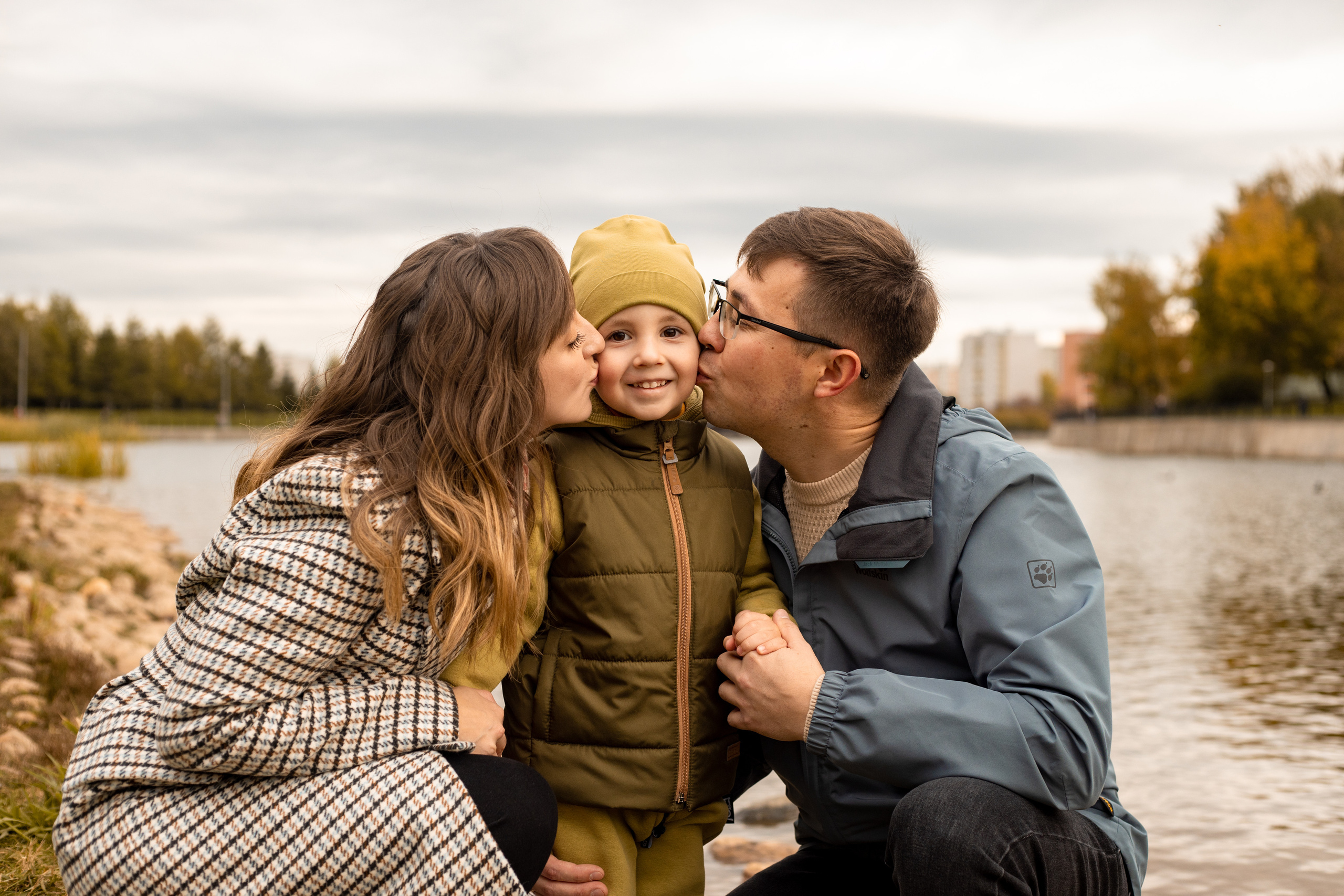 Семейная фотосессия в парке Кусково. Фотограф в Железнодорожном и Балашихе