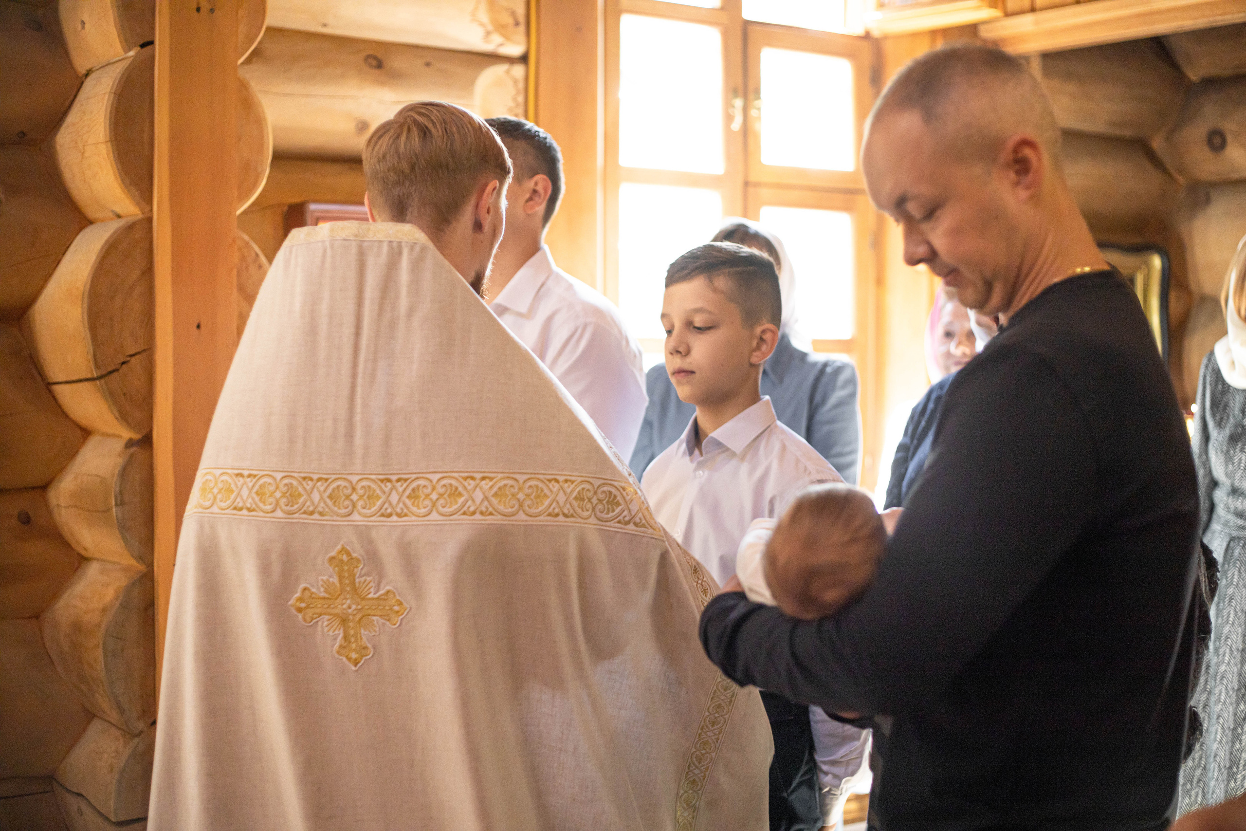 Таинство крещения ВНИИПО. Фотограф в Железнодорожном и Балашихе