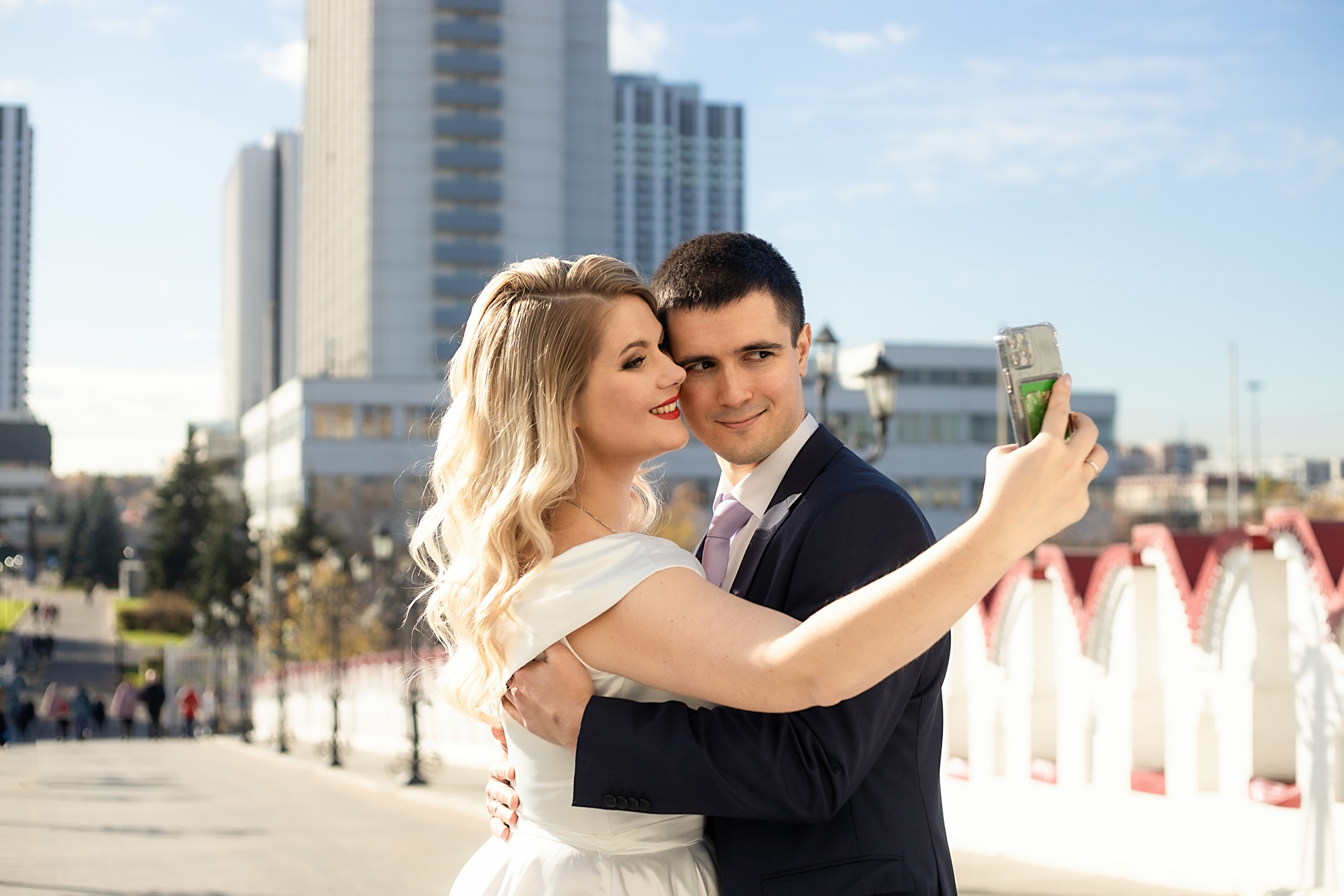Первые фотографии свадьбы Анны и Игоря. Фотограф в Железнодорожном и Балашихе