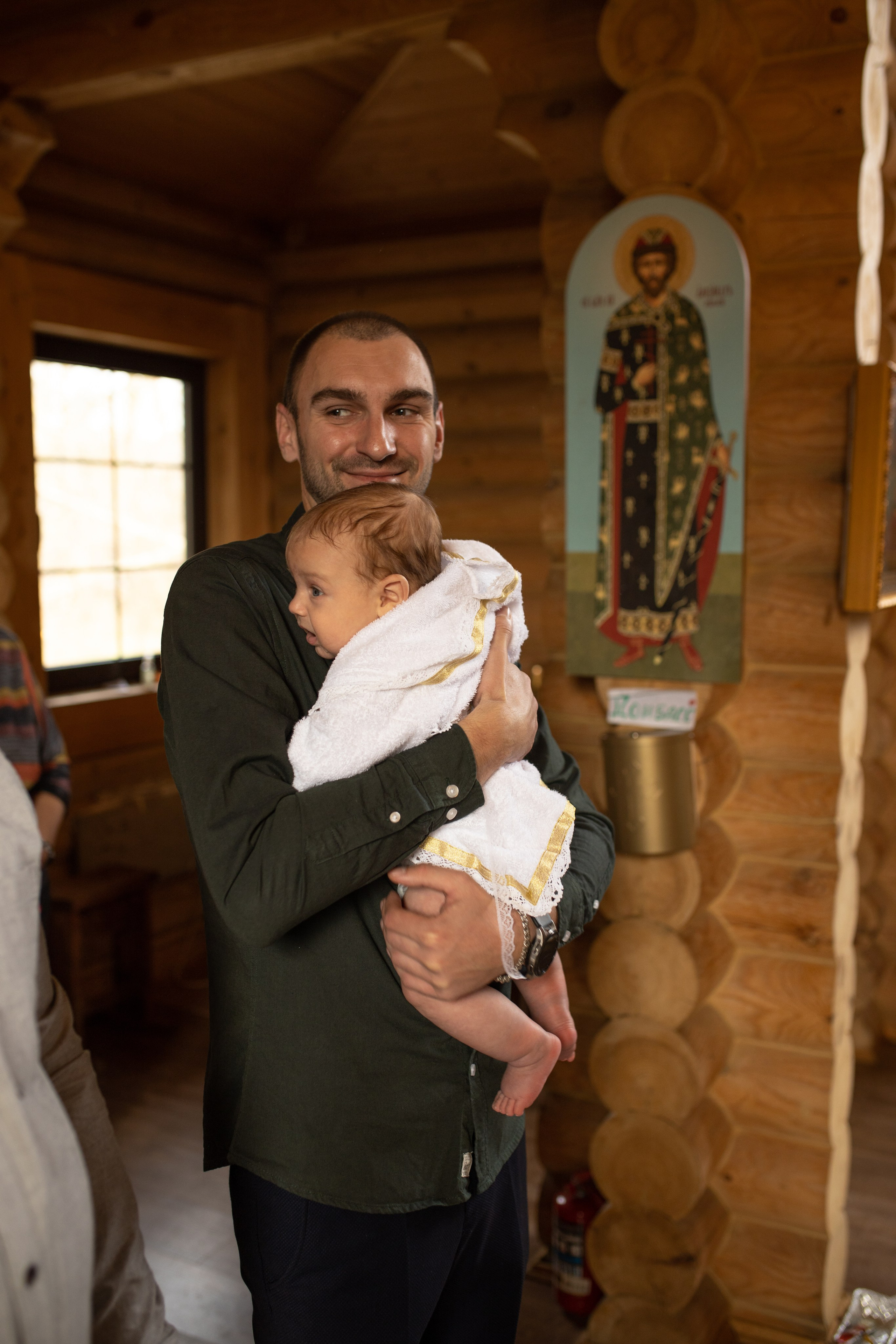 Таинство крещения Марка. Фотограф в Железнодорожном и Балашихе