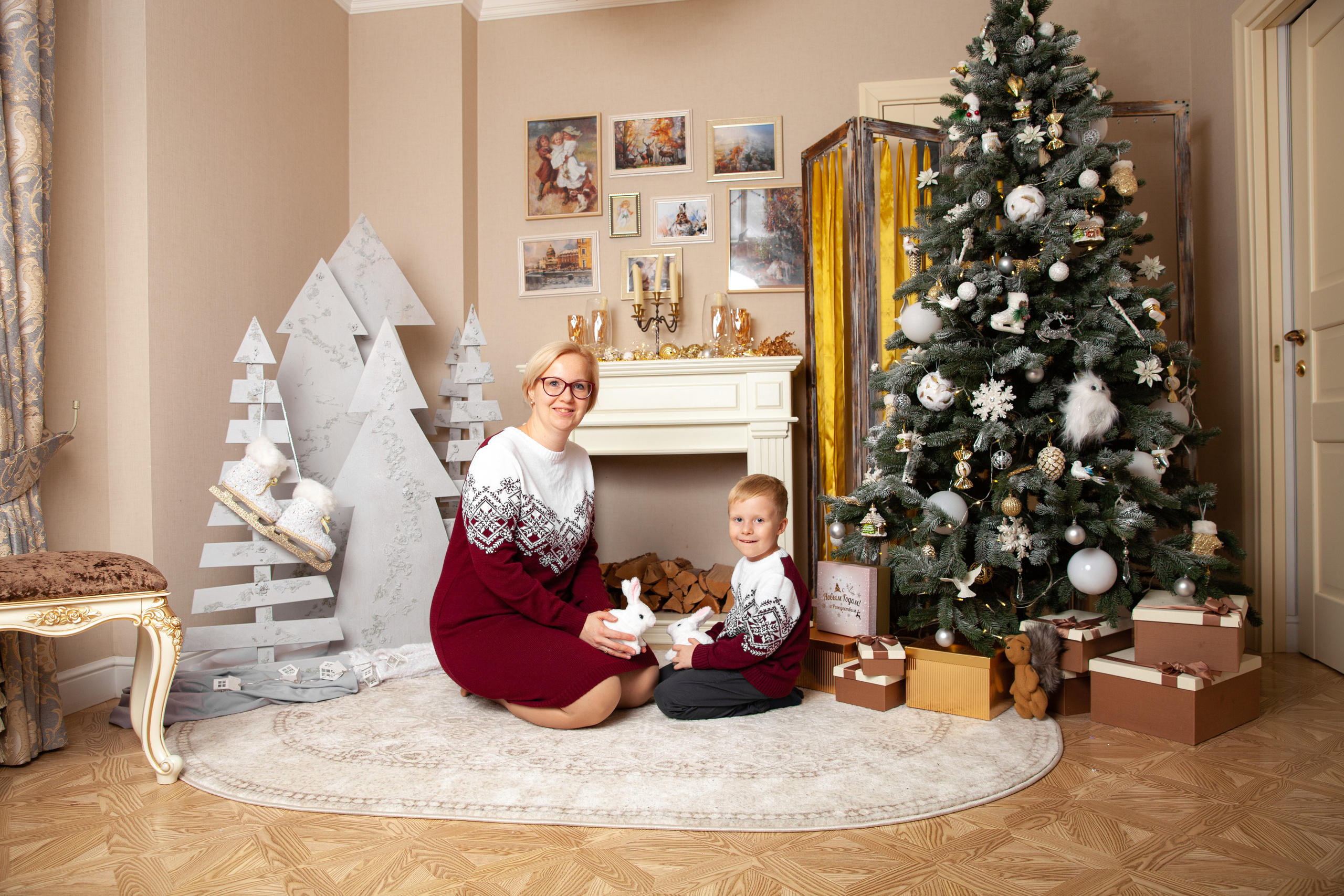 Новогодняя фотосессия для Анастасии. Фотограф в Железнодорожном и Балашихе