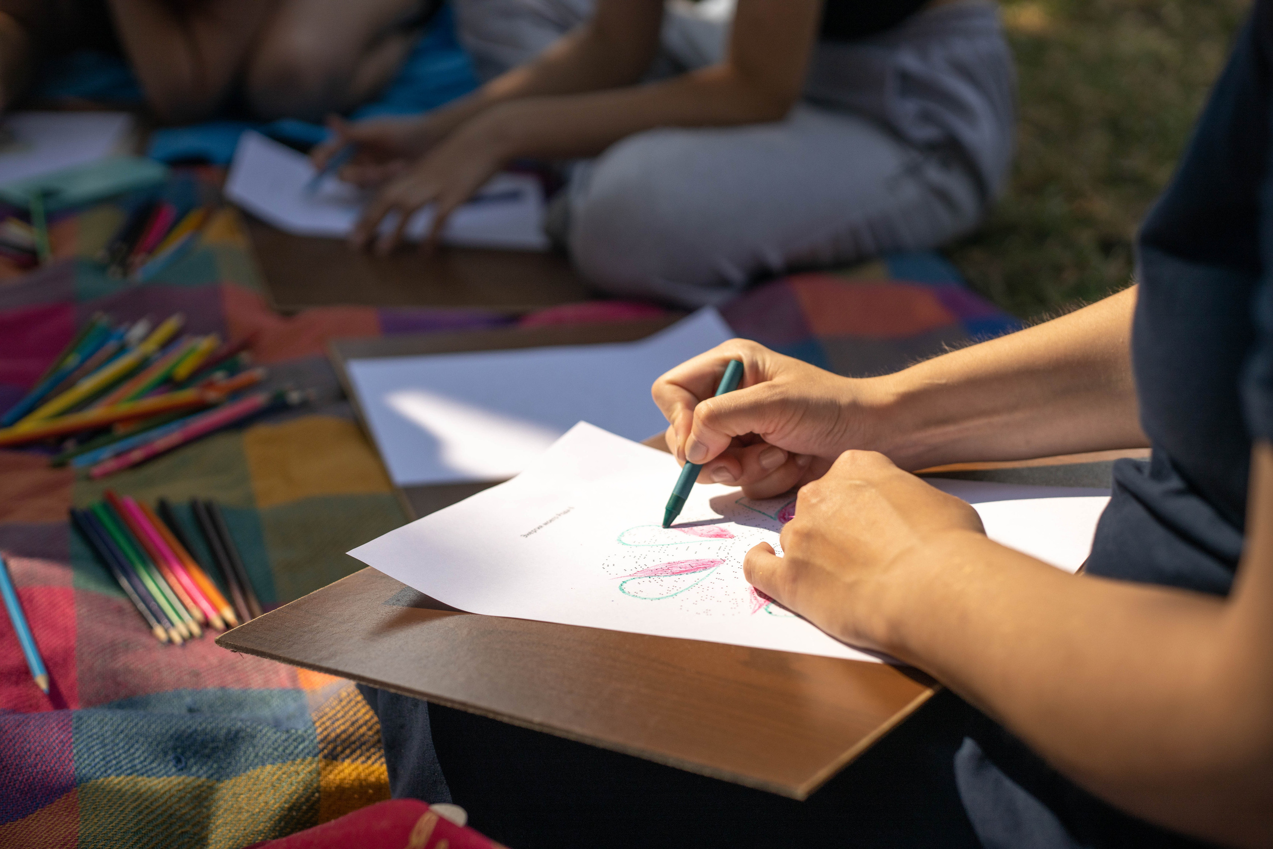 Мандалотерапия в Пестовском парке. Фотограф в Железнодорожном и Балашихе