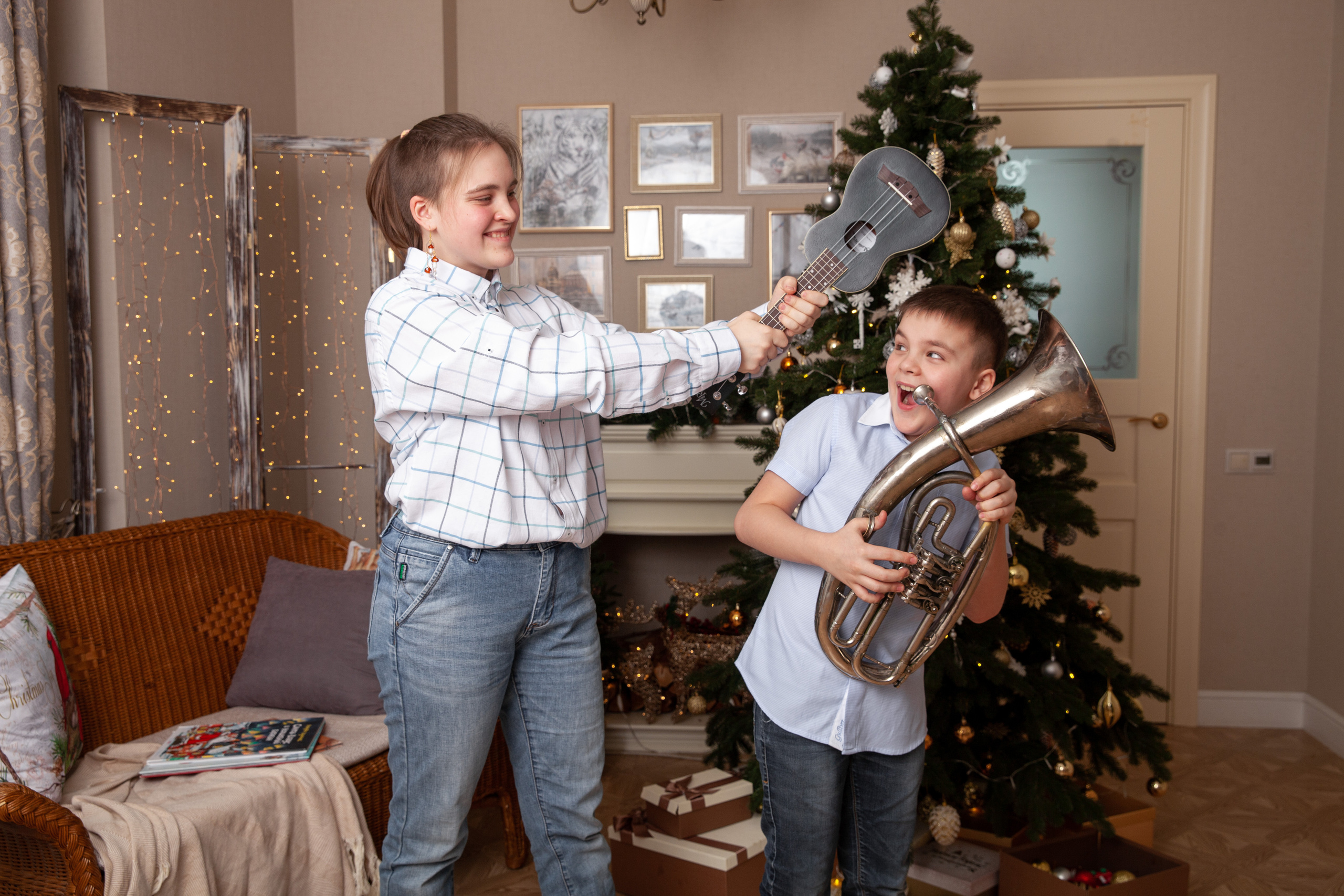 в семье музыкантов