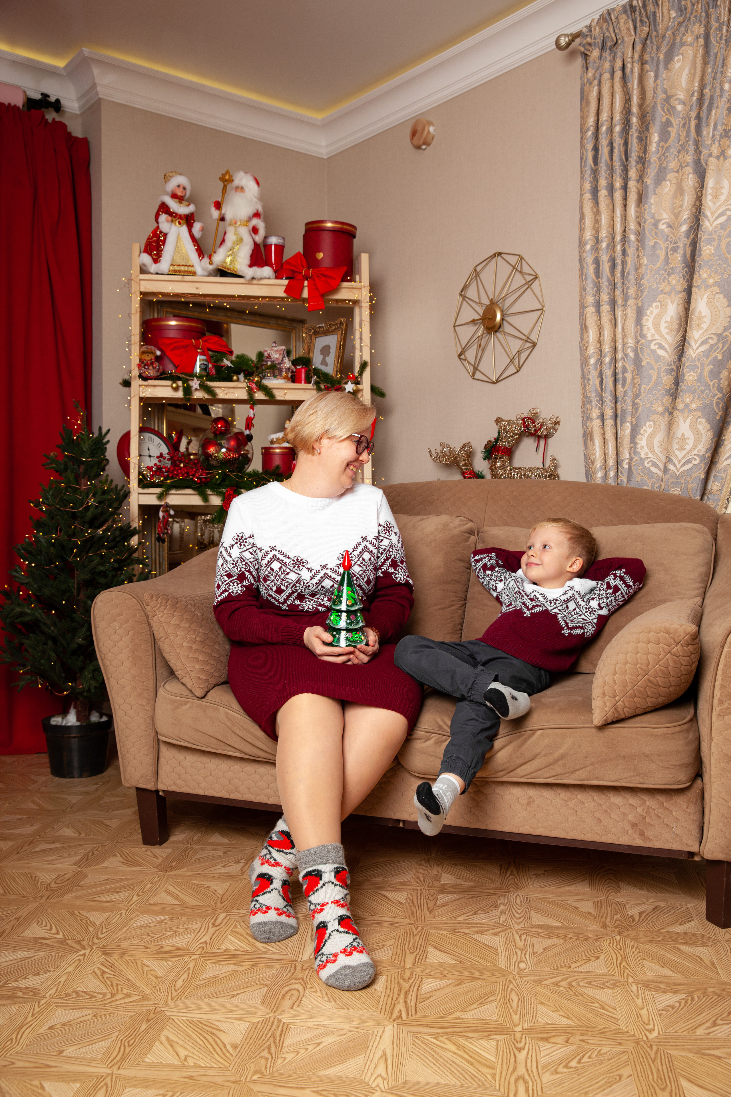 Новогодняя фотосессия для Анастасии. Фотограф в Железнодорожном и Балашихе