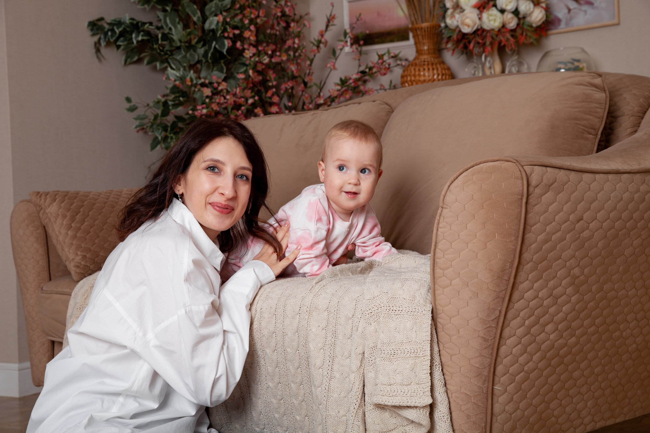 Семейная фотосессия с маленькой Лизой. Фотограф в Железнодорожном и Балашихе