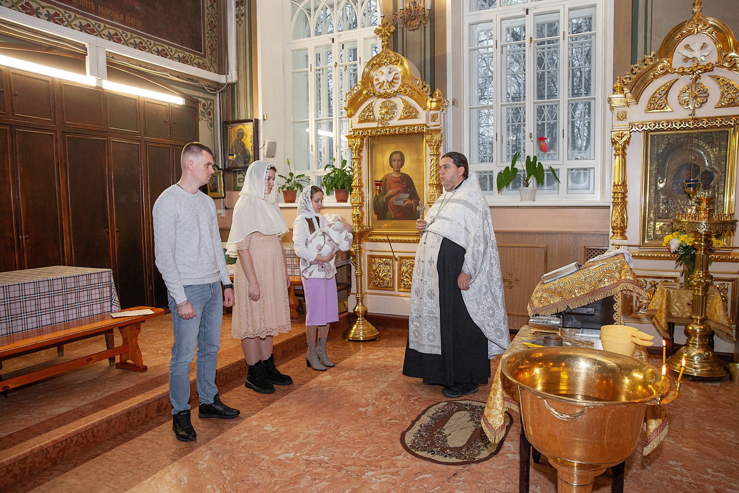 Фотосессия Крещение. Фотограф в Железнодорожном и Балашихе