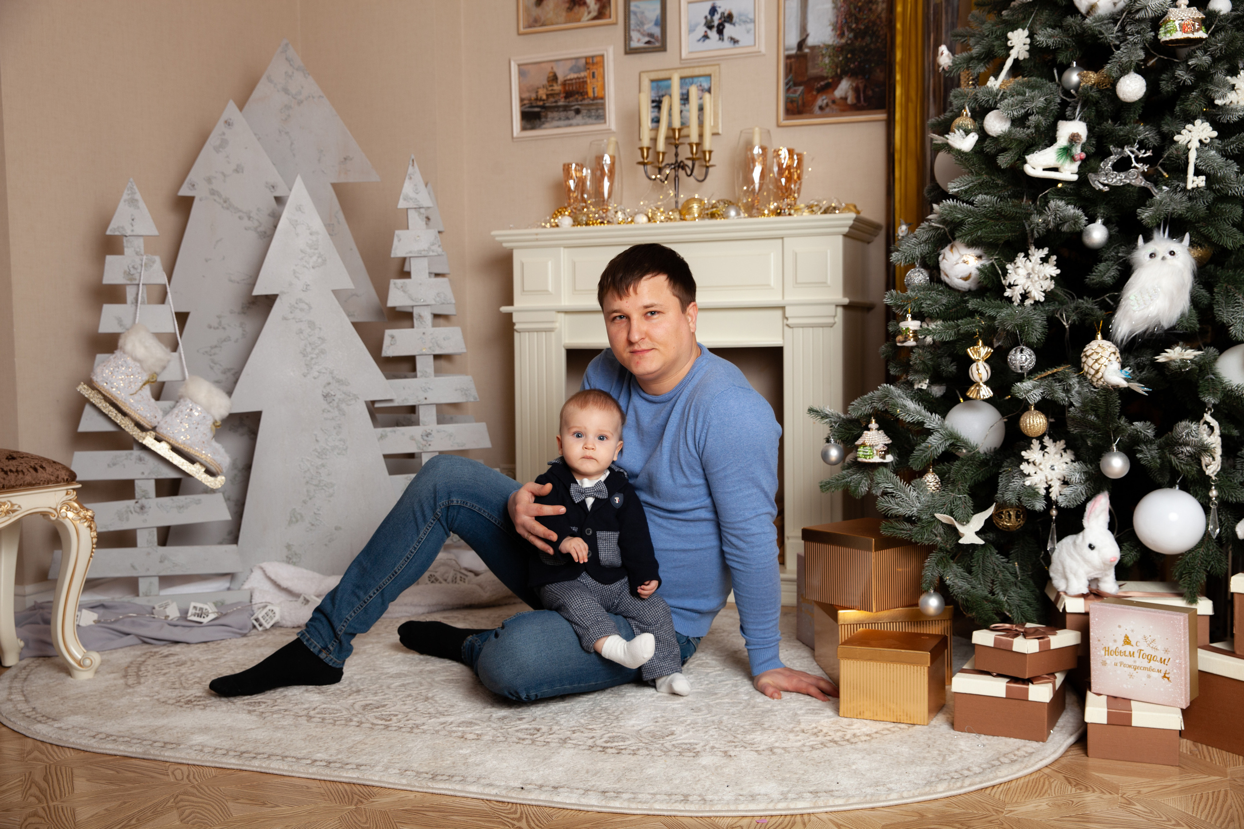 Новогодняя семейная фотосессия для Алины. Фотограф в Железнодорожном и Балашихе