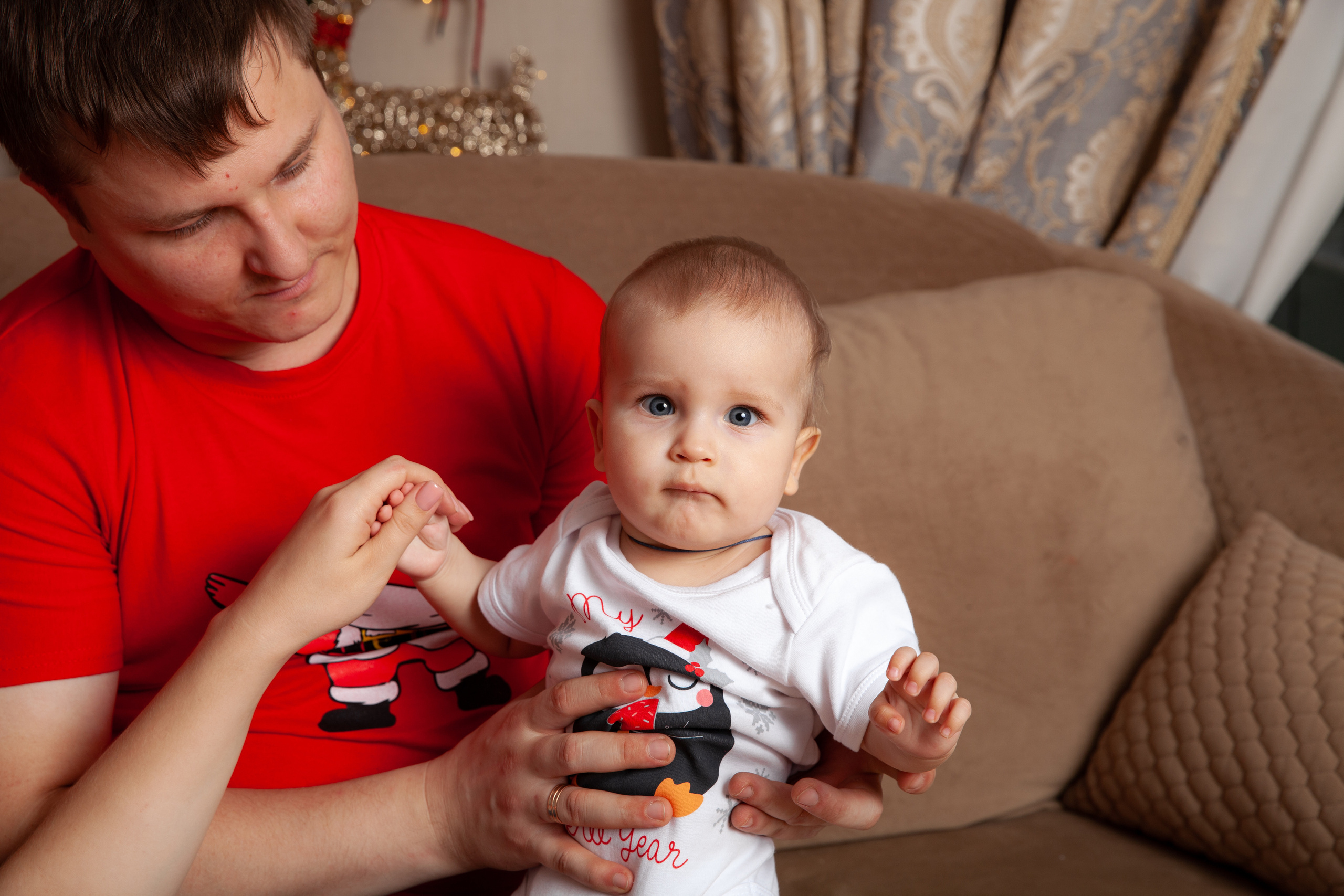Новогодняя семейная фотосессия для Алины. Фотограф в Железнодорожном и Балашихе