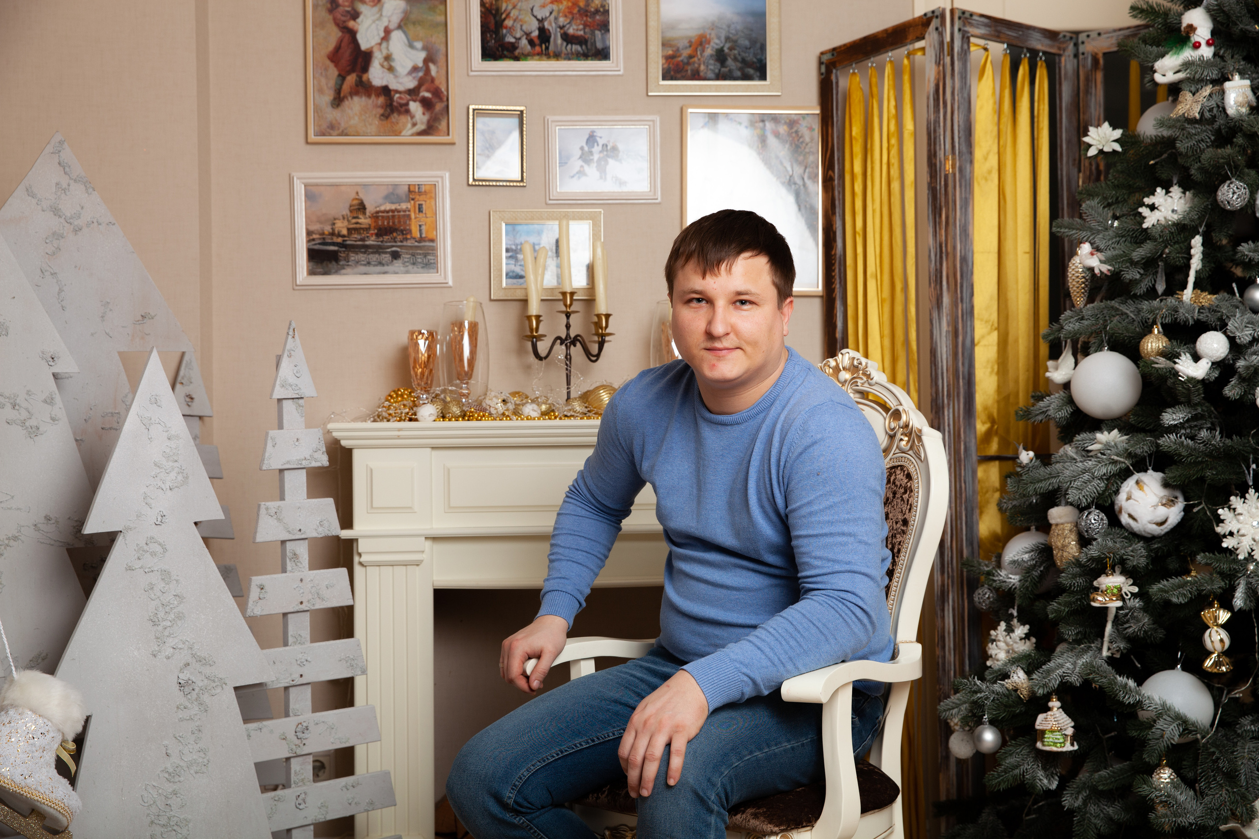 Новогодняя семейная фотосессия для Алины. Фотограф в Железнодорожном и Балашихе