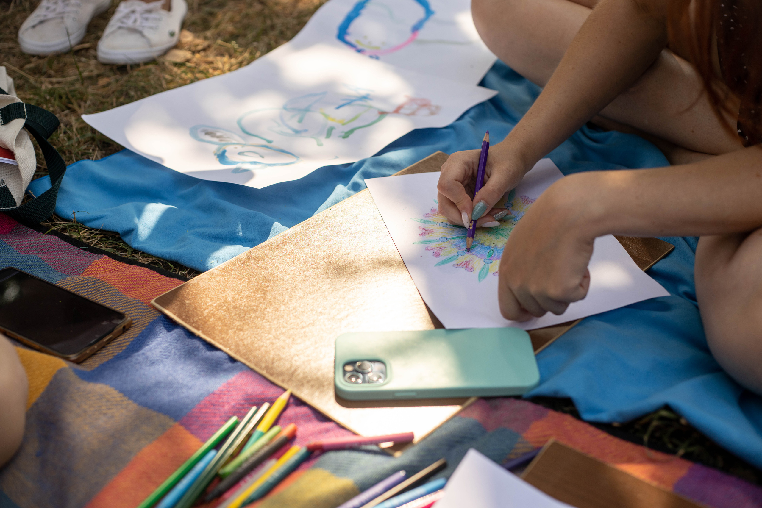 Мандалотерапия в Пестовском парке. Фотограф в Железнодорожном и Балашихе