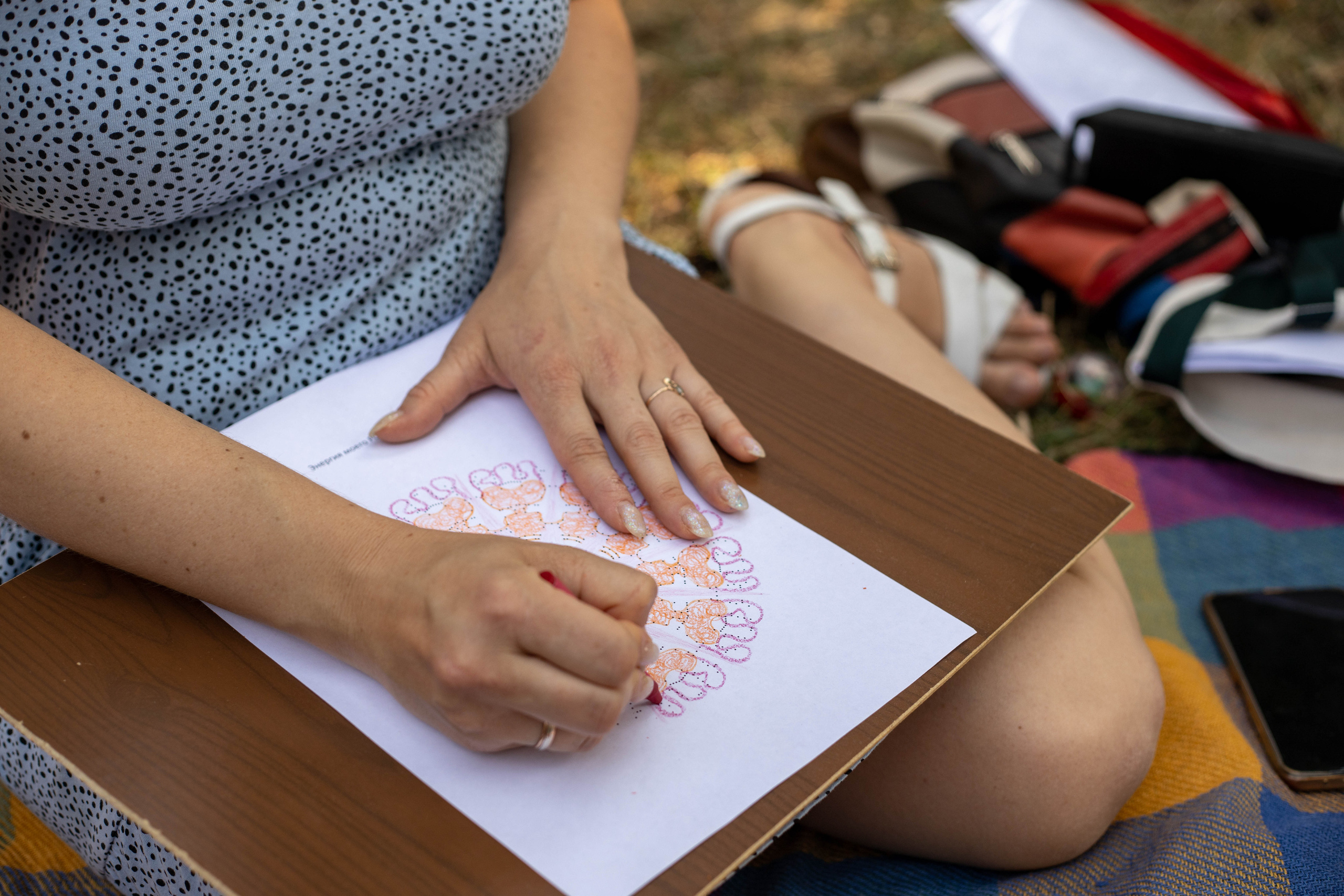 Мандалотерапия в Пестовском парке. Фотограф в Железнодорожном и Балашихе