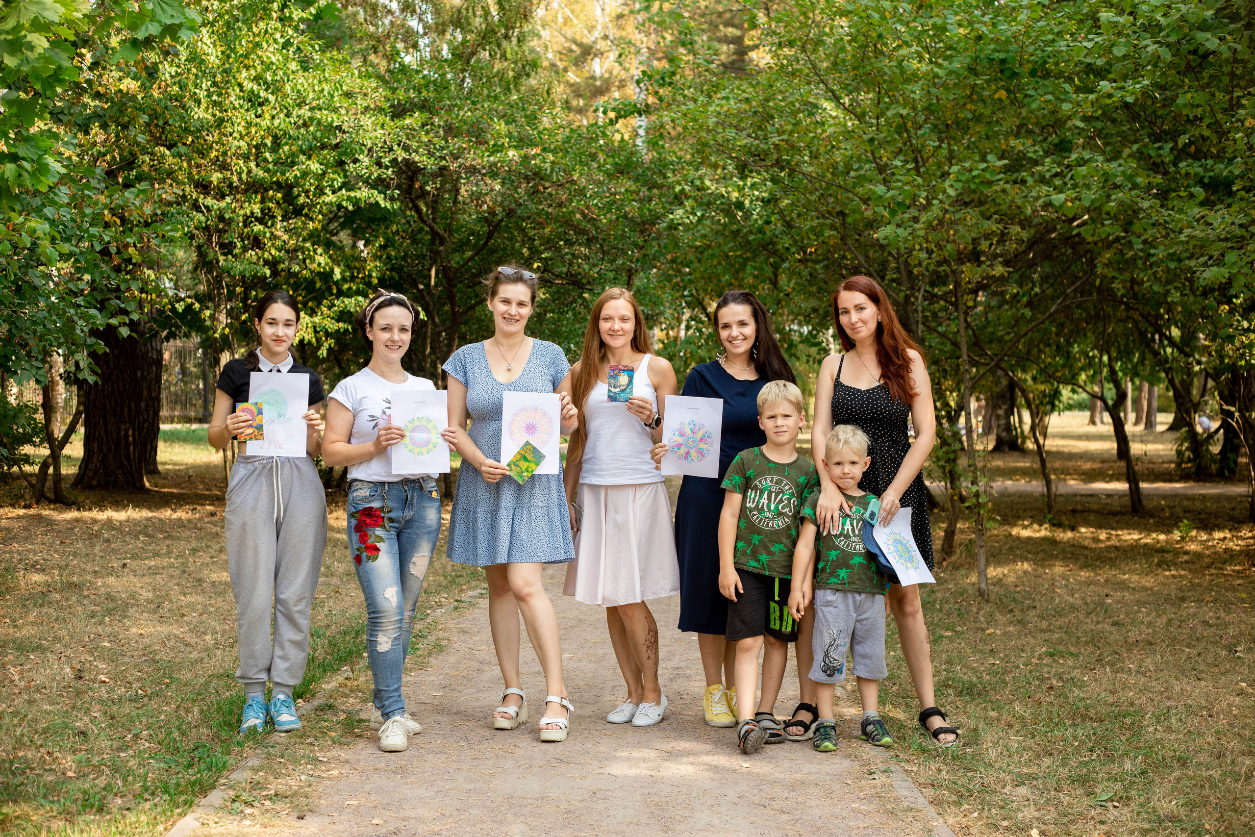 Мандалотерапия в Пестовском парке. Фотограф в Железнодорожном и Балашихе