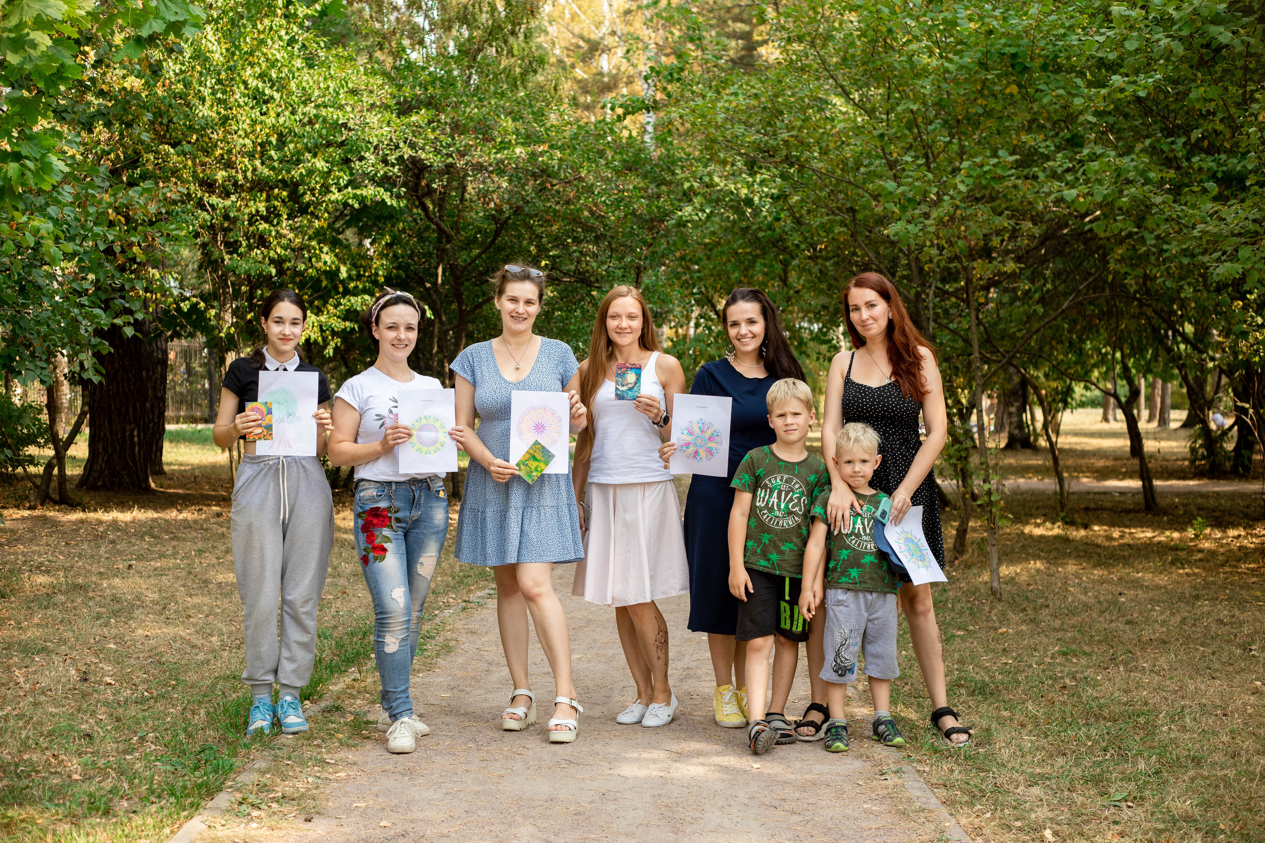 Мандалотерапия в Пестовском парке. Фотограф в Железнодорожном и Балашихе