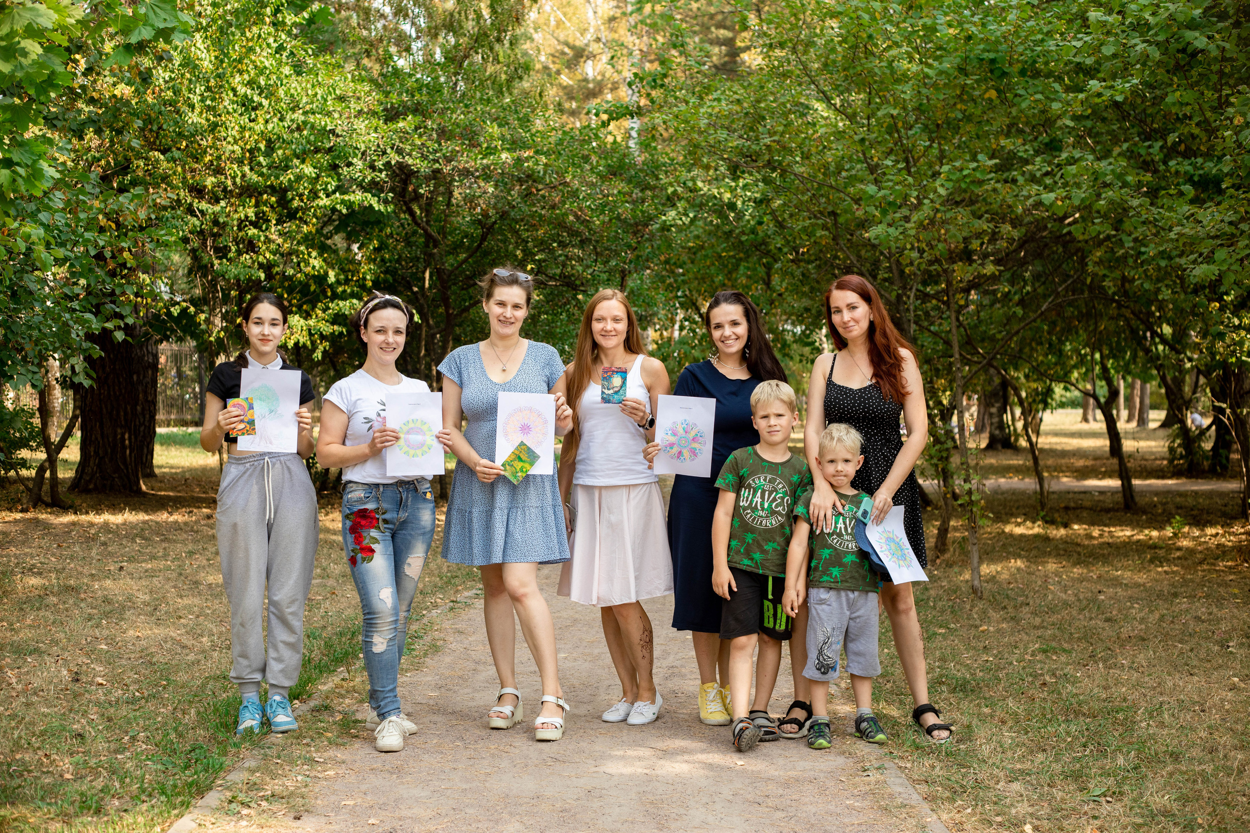 Мандалотерапия в Пестовском парке. Фотограф в Железнодорожном и Балашихе