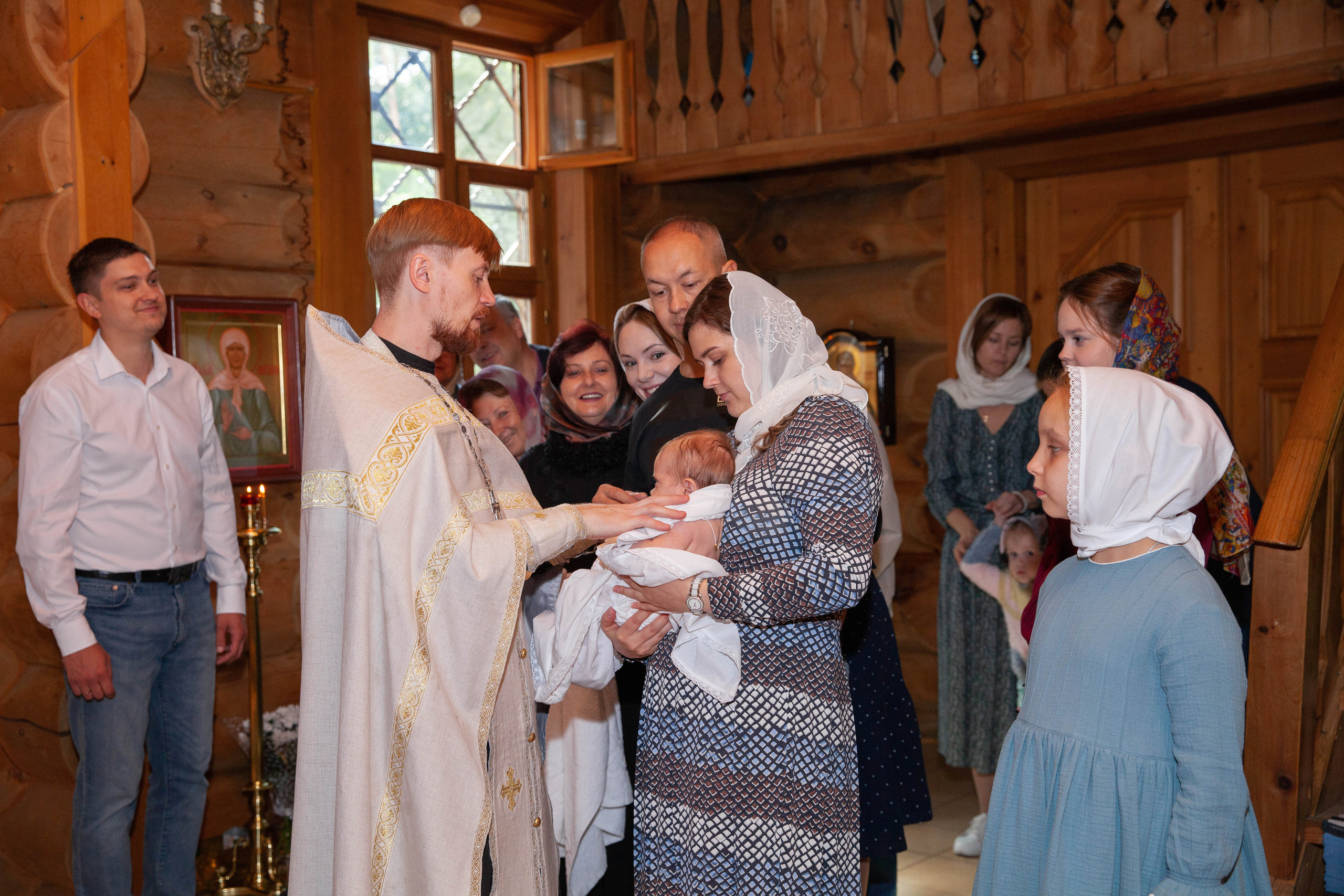 Таинство крещения ВНИИПО. Фотограф в Железнодорожном и Балашихе