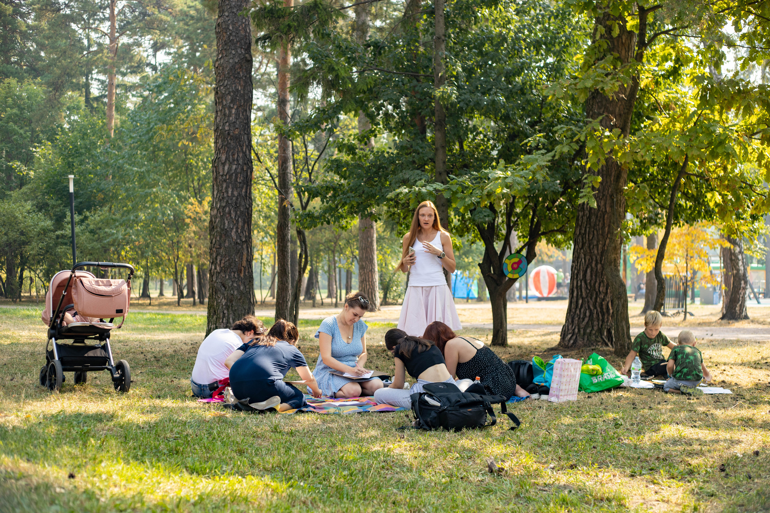 Мандалотерапия в Пестовском парке. Фотограф в Железнодорожном и Балашихе
