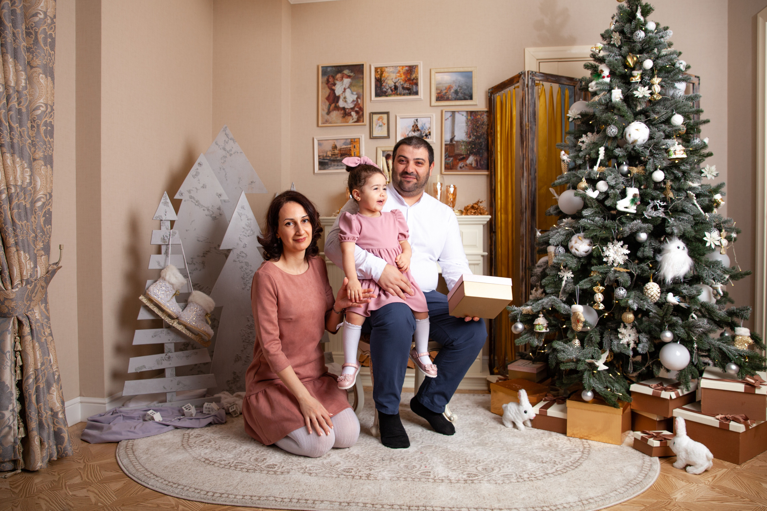 Новогодняя фотосессия для Гаяне. Фотограф в Железнодорожном и Балашихе