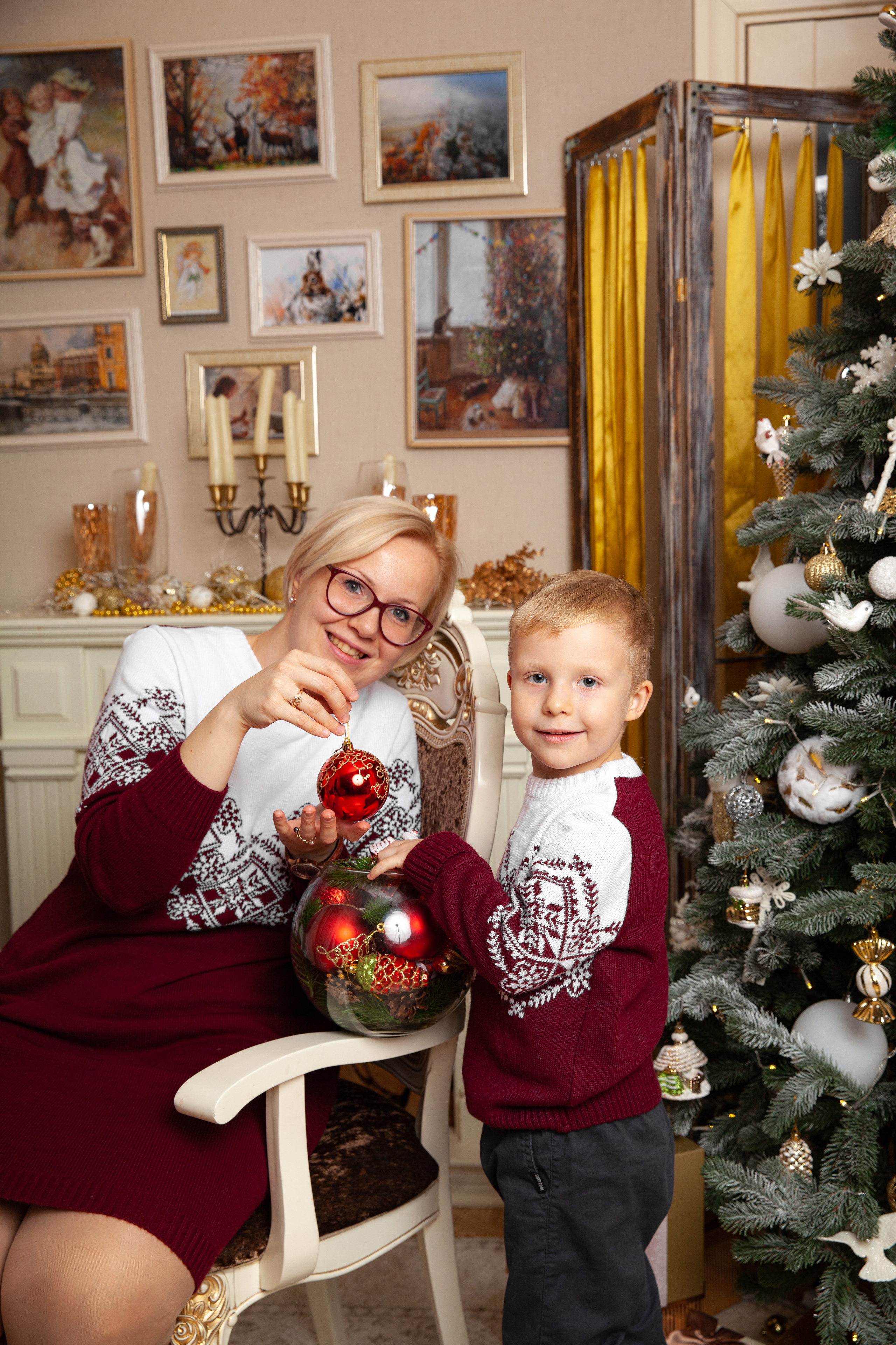 Новогодняя фотосессия для Анастасии. Фотограф в Железнодорожном и Балашихе