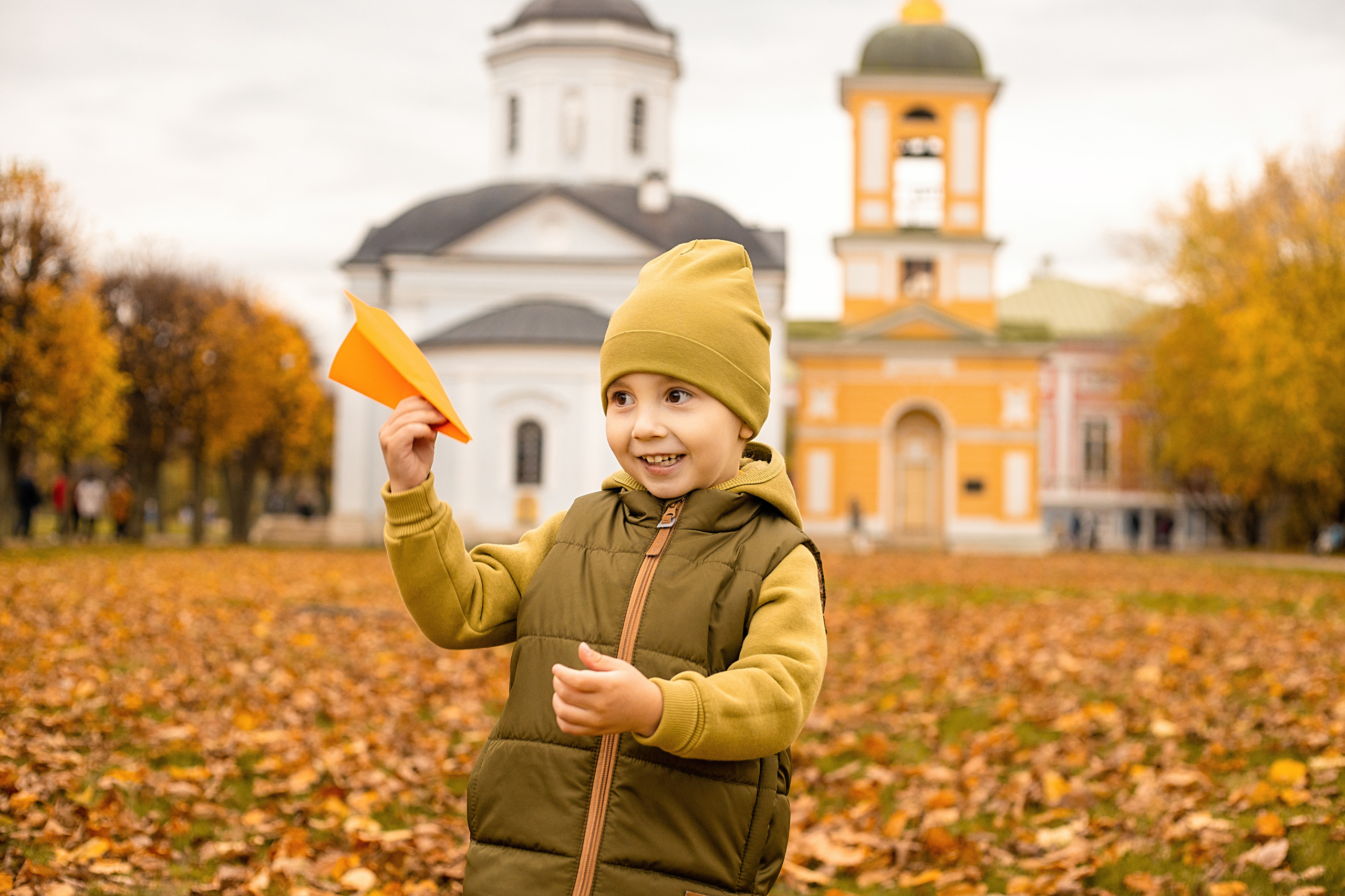 Семейная фотосессия в парке Кусково. Фотограф в Железнодорожном и Балашихе