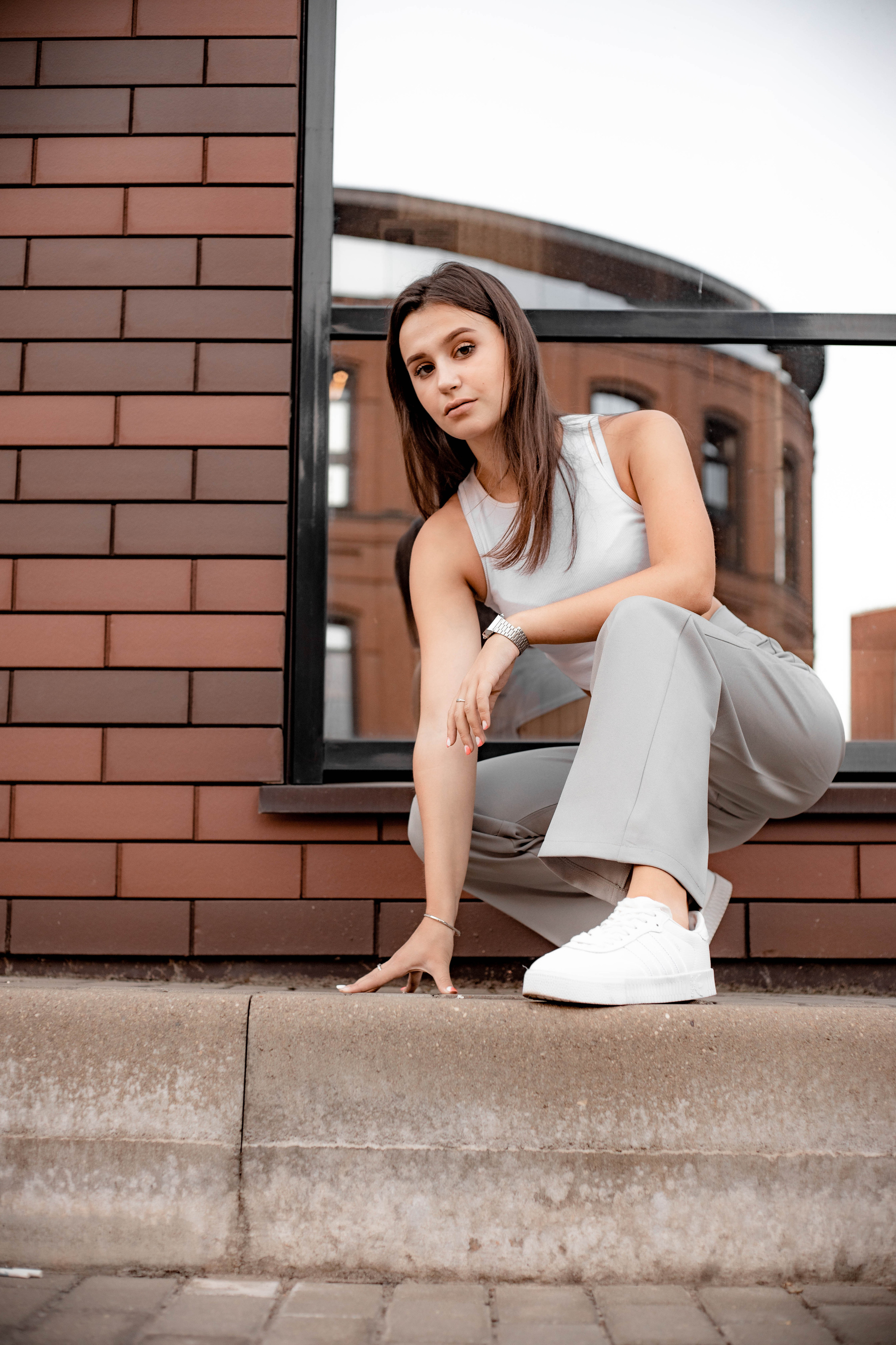 Женская фотосессия на заводе Арма. Фотограф в Железнодорожном и Балашихе