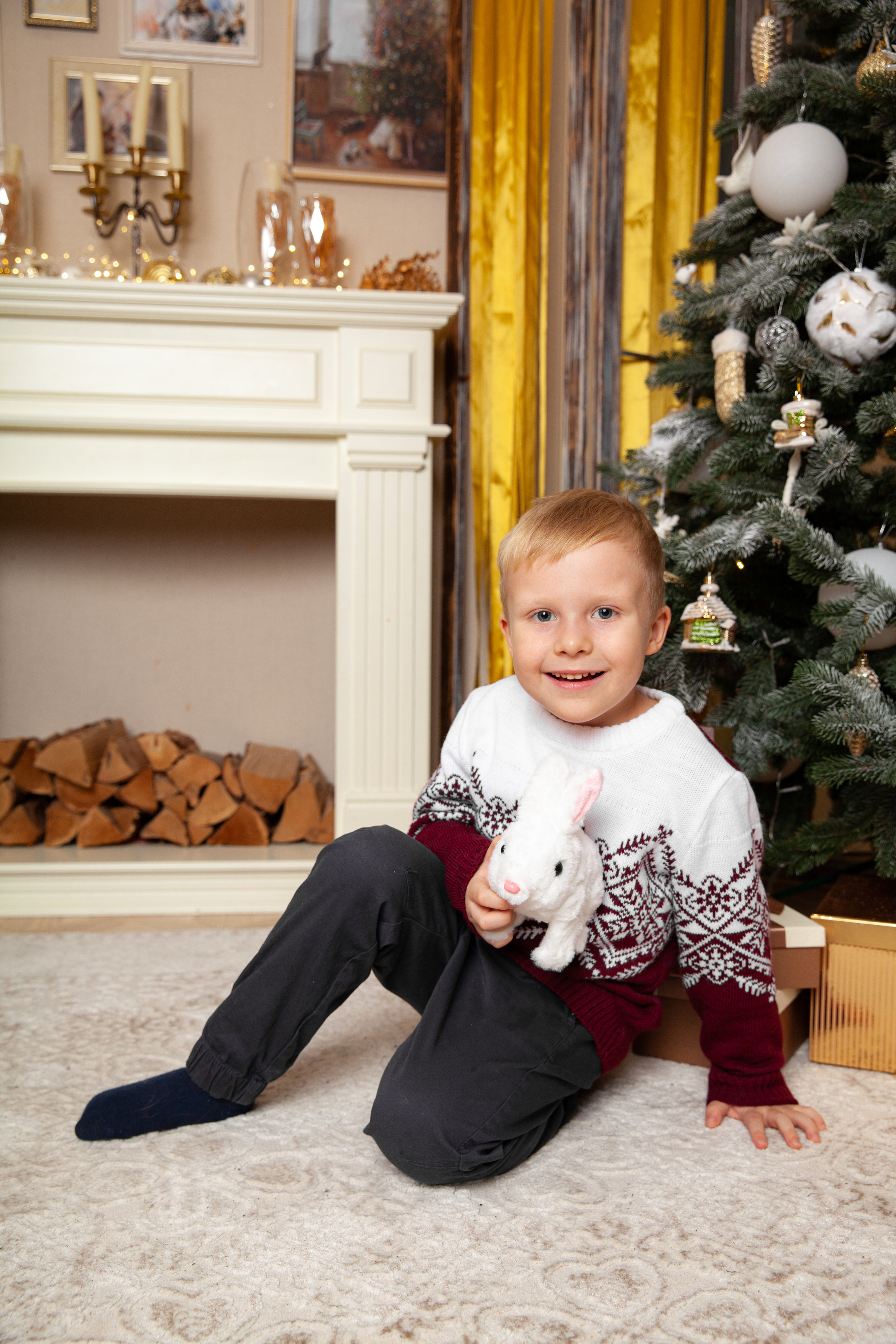 Новогодняя фотосессия для Анастасии. Фотограф в Железнодорожном и Балашихе