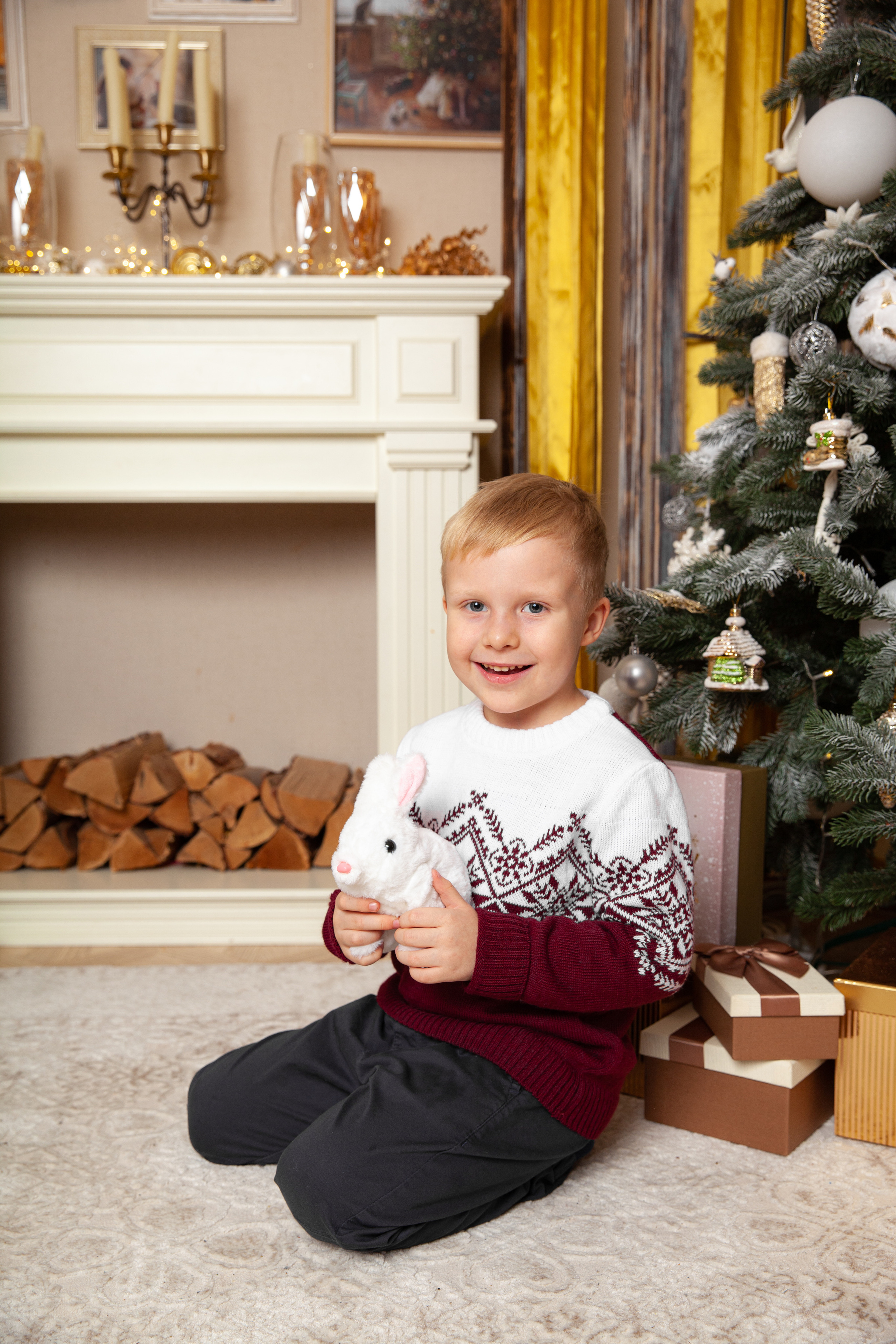 Новогодняя фотосессия для Анастасии. Фотограф в Железнодорожном и Балашихе