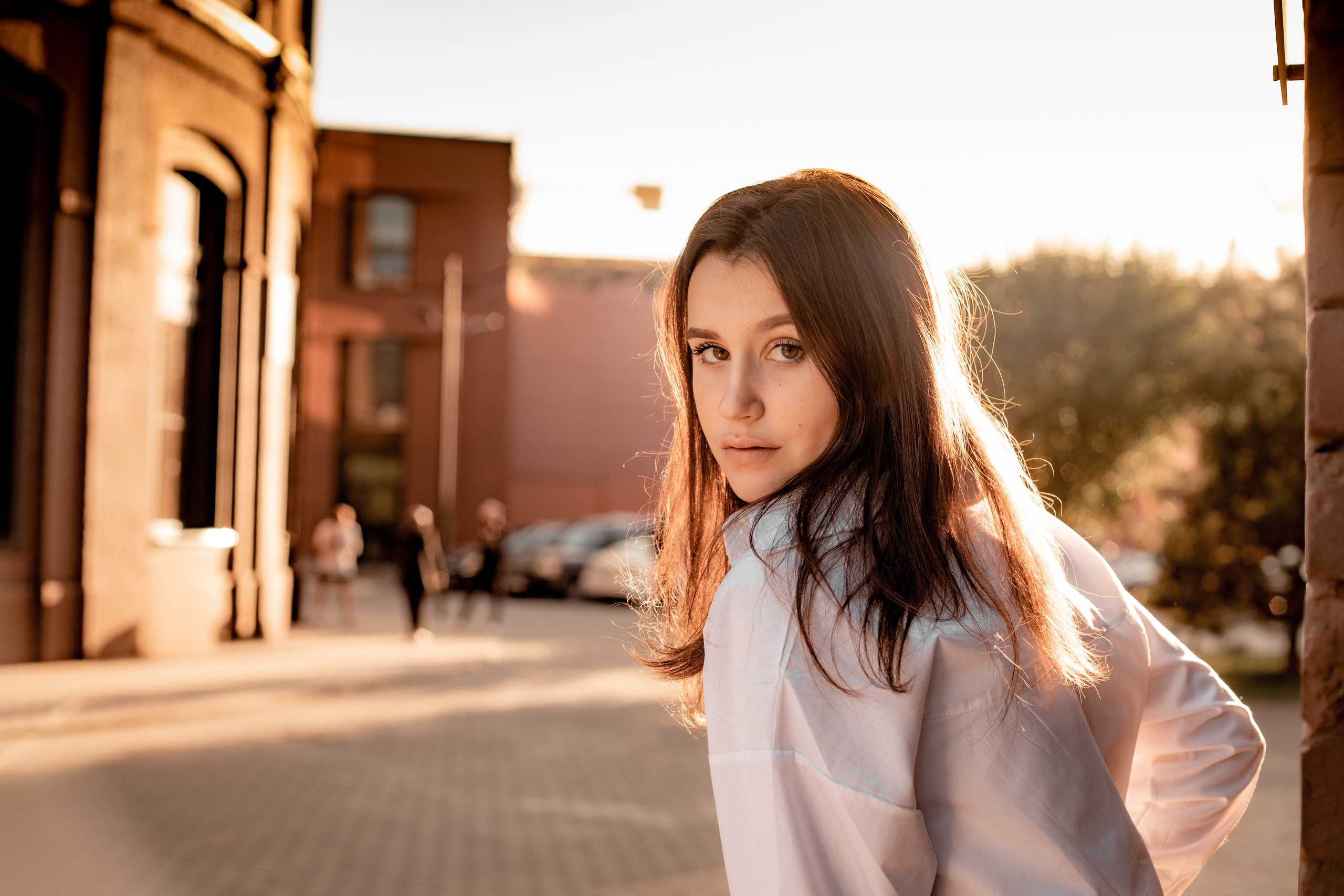 Женская фотосессия на заводе Арма. Фотограф в Железнодорожном и Балашихе
