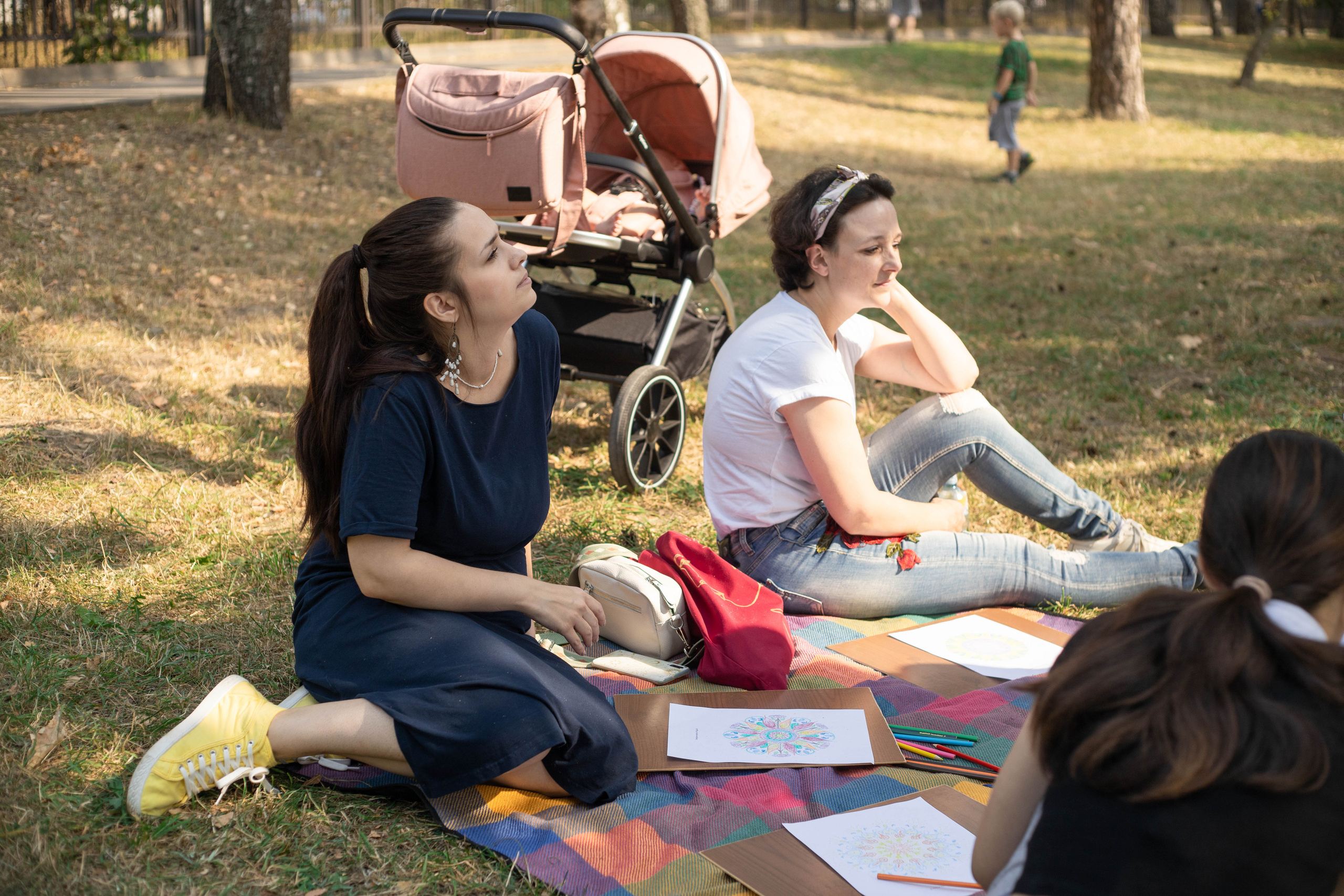 Мандалотерапия в Пестовском парке. Фотограф в Железнодорожном и Балашихе