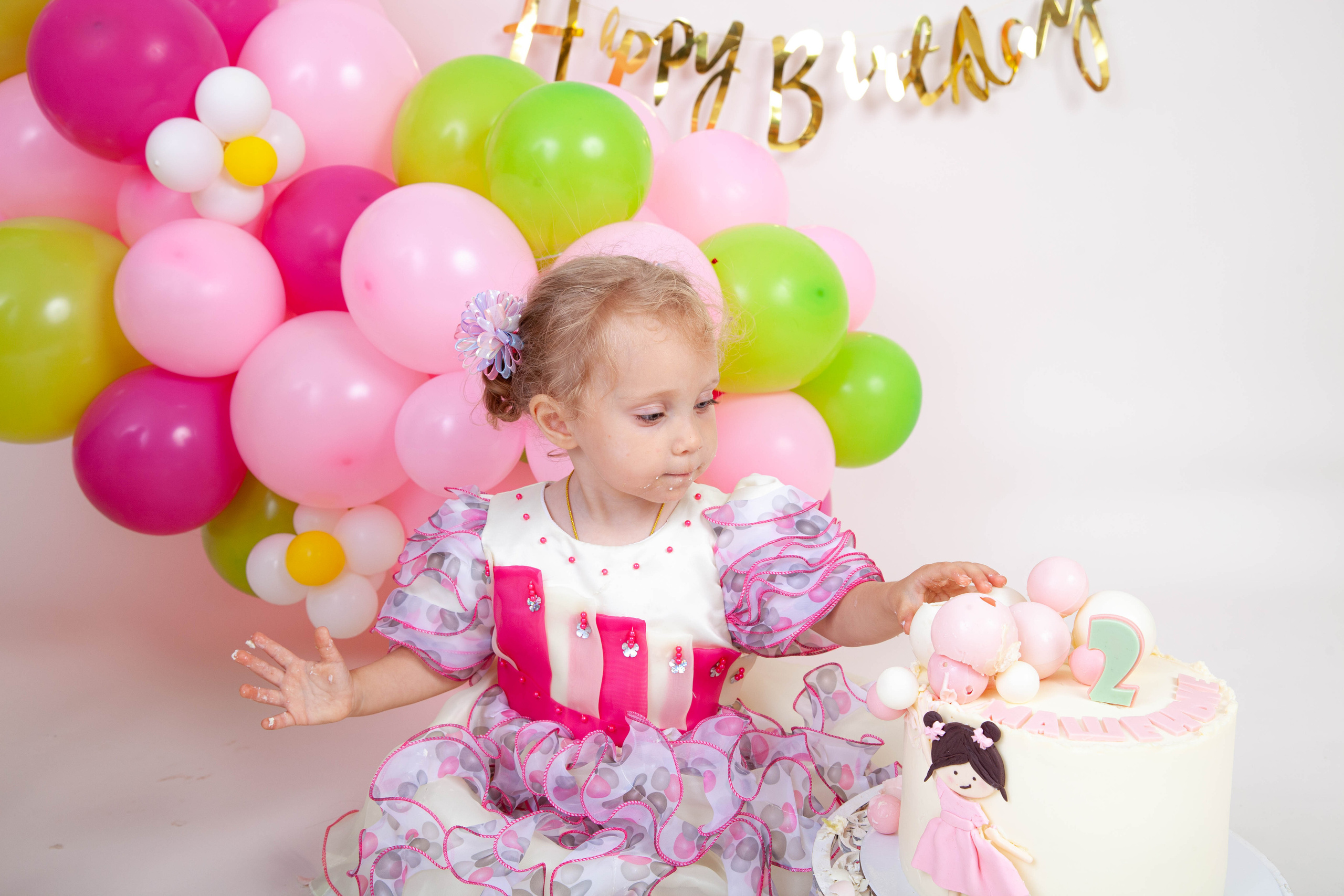 Фотосессия на день рождения Машеньки. Фотограф в Железнодорожном и Балашихе