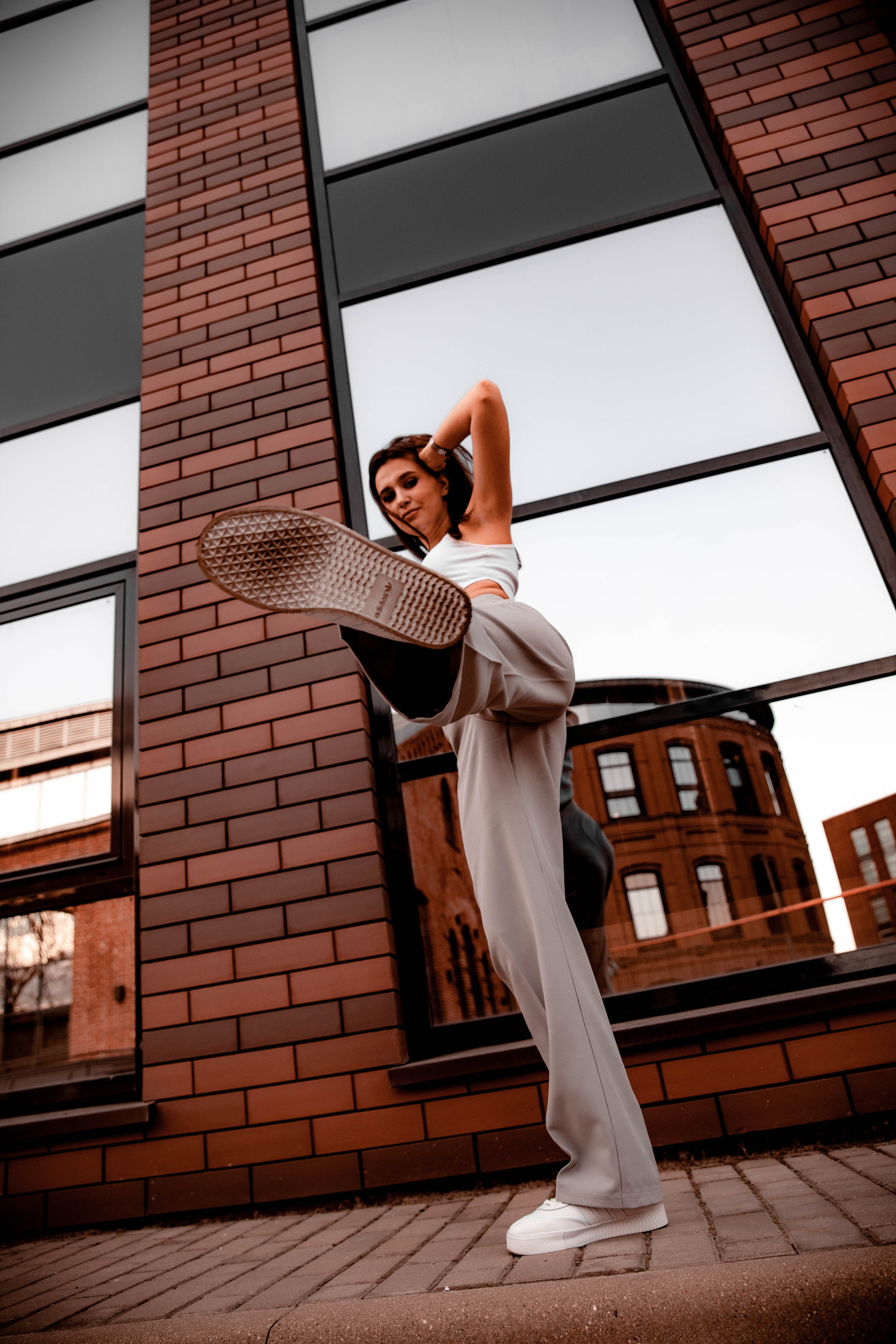 Женская фотосессия на заводе Арма. Фотограф в Железнодорожном и Балашихе