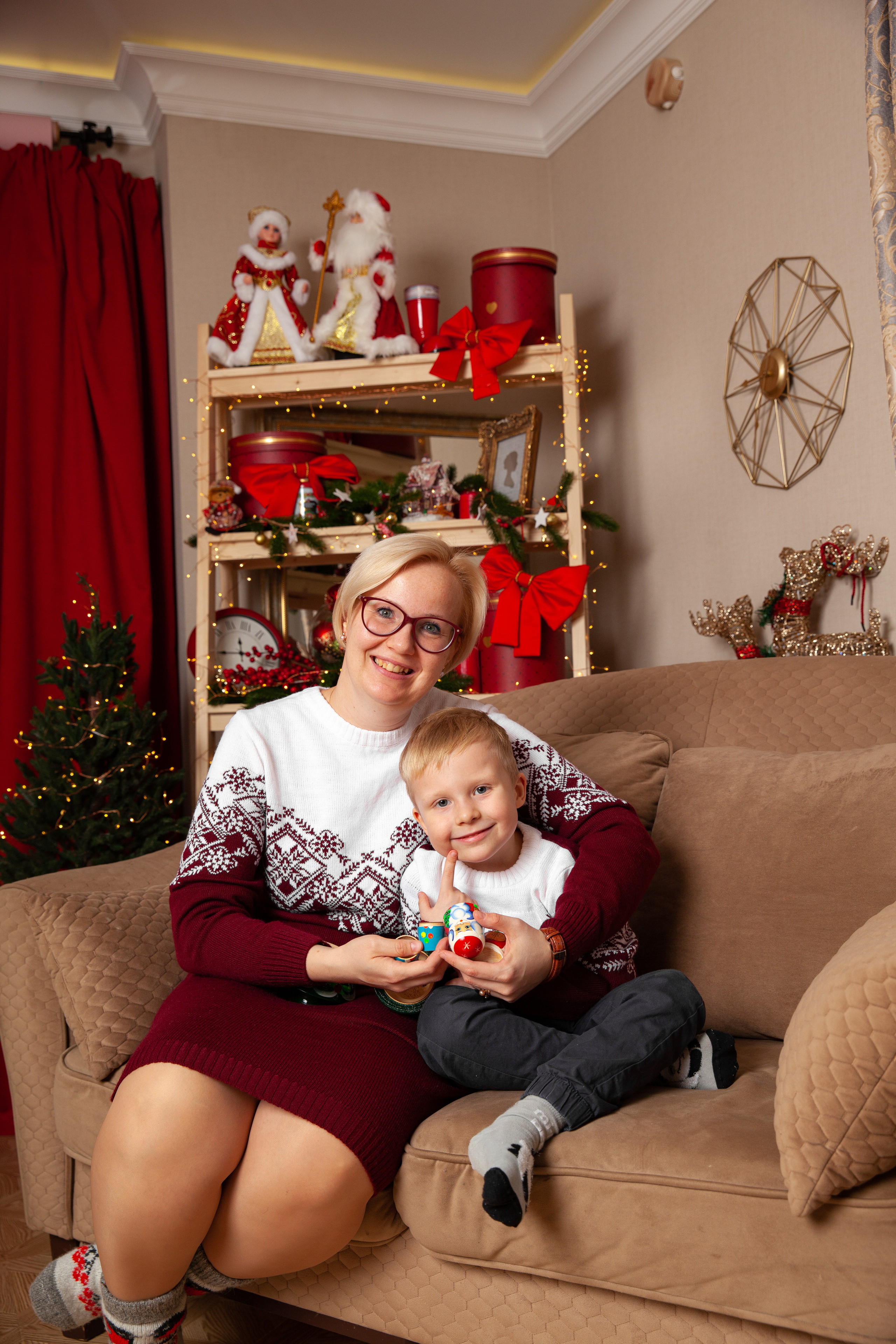 Новогодняя фотосессия для Анастасии. Фотограф в Железнодорожном и Балашихе