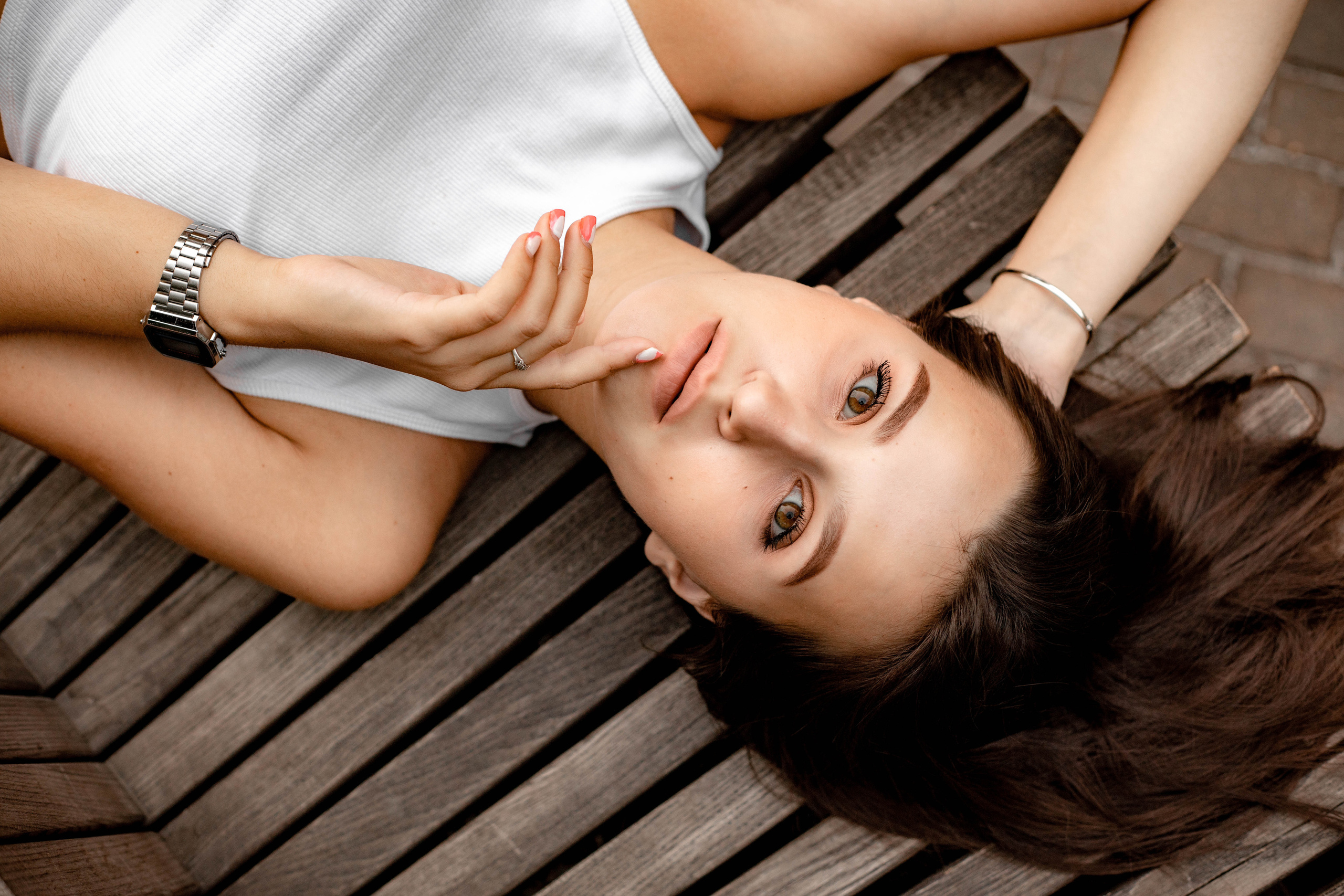 Женская фотосессия на заводе Арма. Фотограф в Железнодорожном и Балашихе