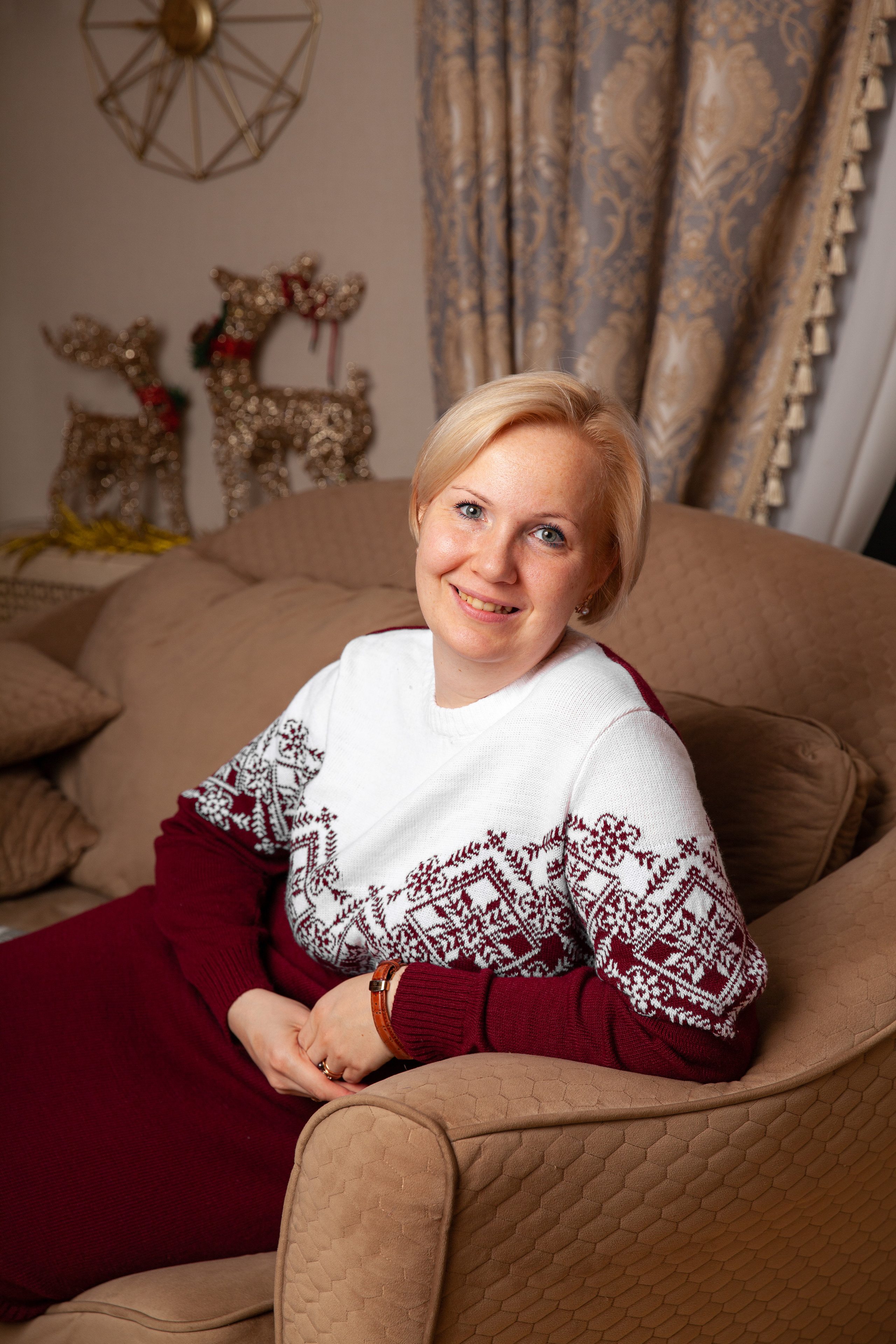 Новогодняя фотосессия для Анастасии. Фотограф в Железнодорожном и Балашихе