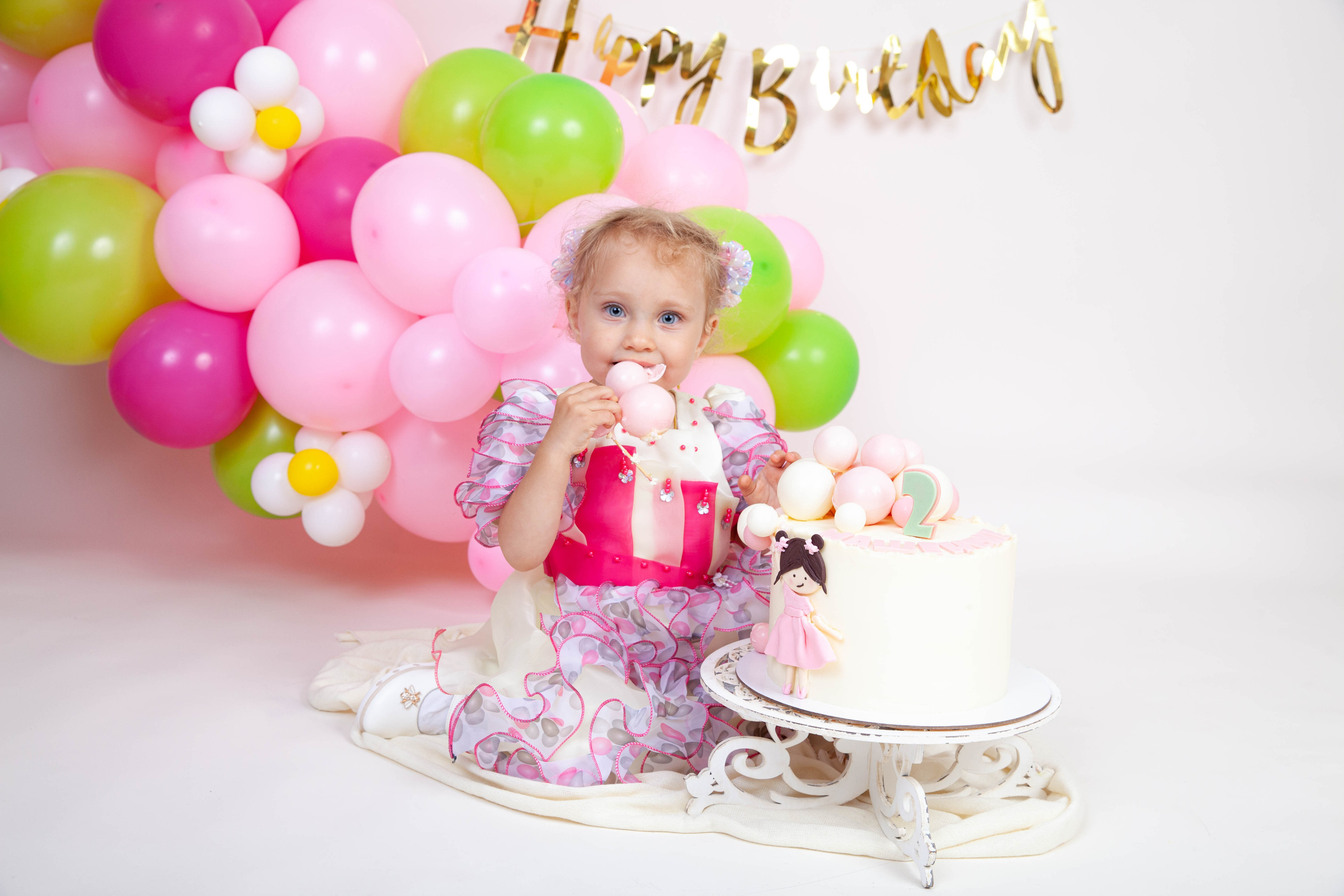 Фотосессия на день рождения Машеньки. Фотограф в Железнодорожном и Балашихе
