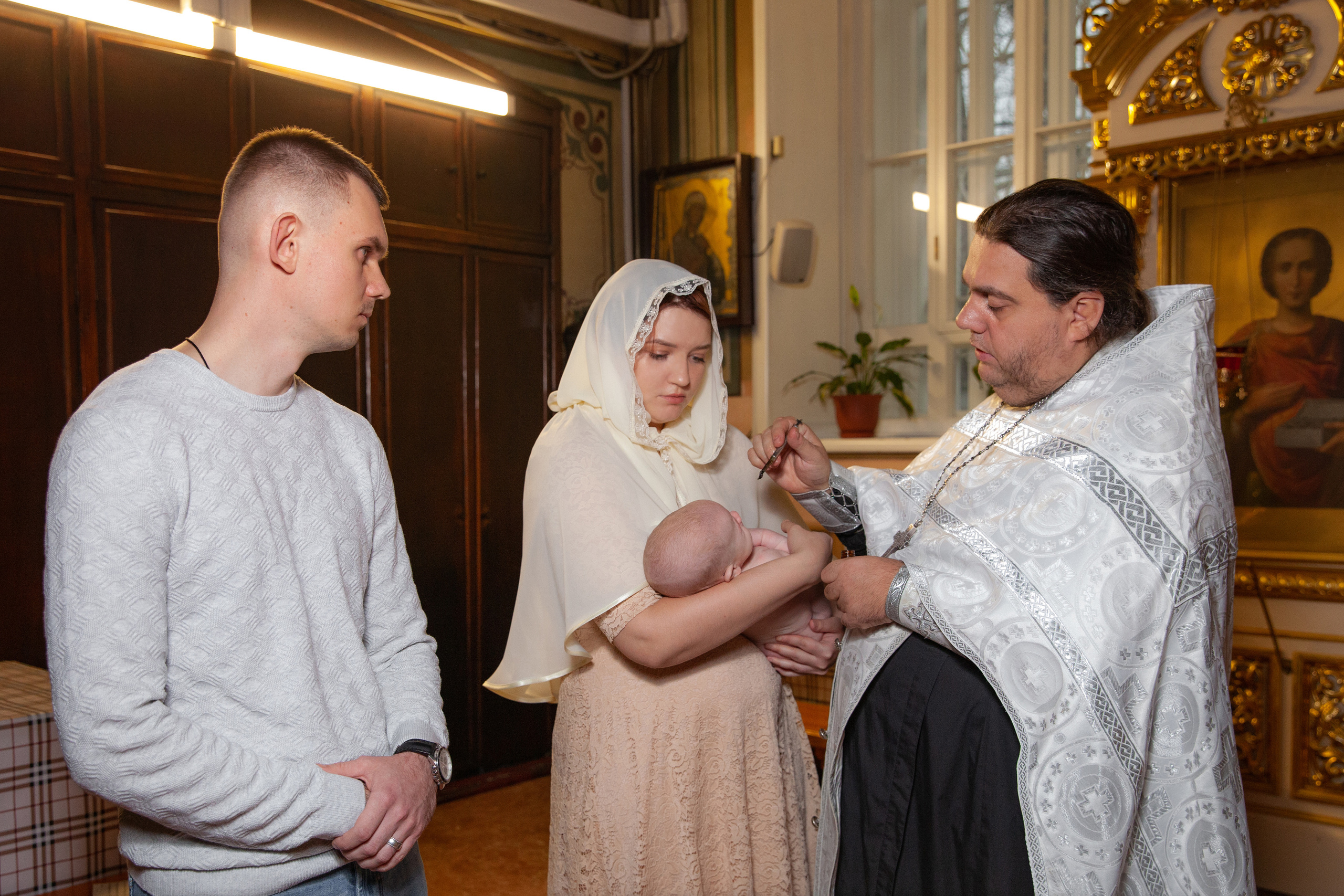 Фотосессия Крещение. Фотограф в Железнодорожном и Балашихе