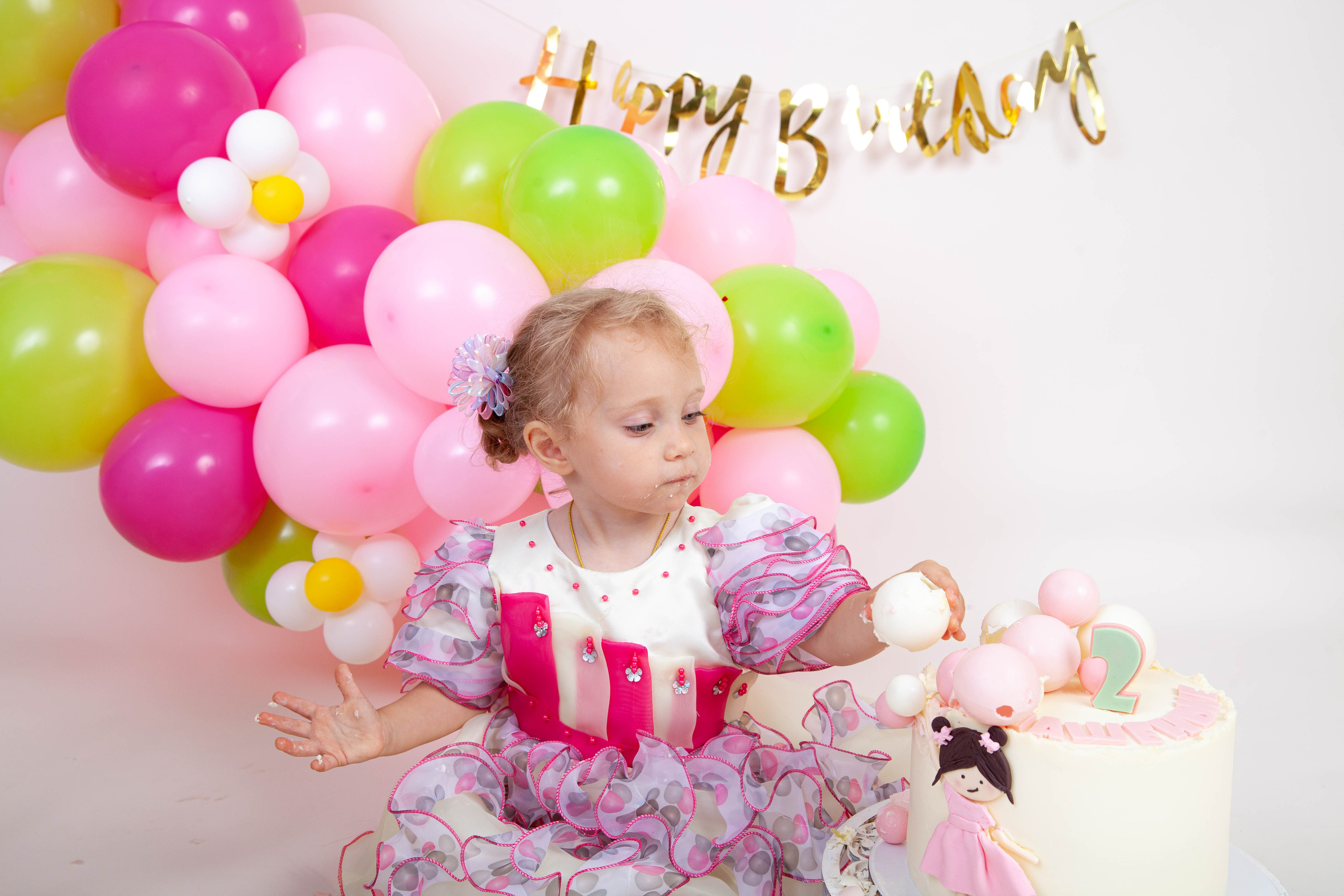 Фотосессия на день рождения Машеньки. Фотограф в Железнодорожном и Балашихе