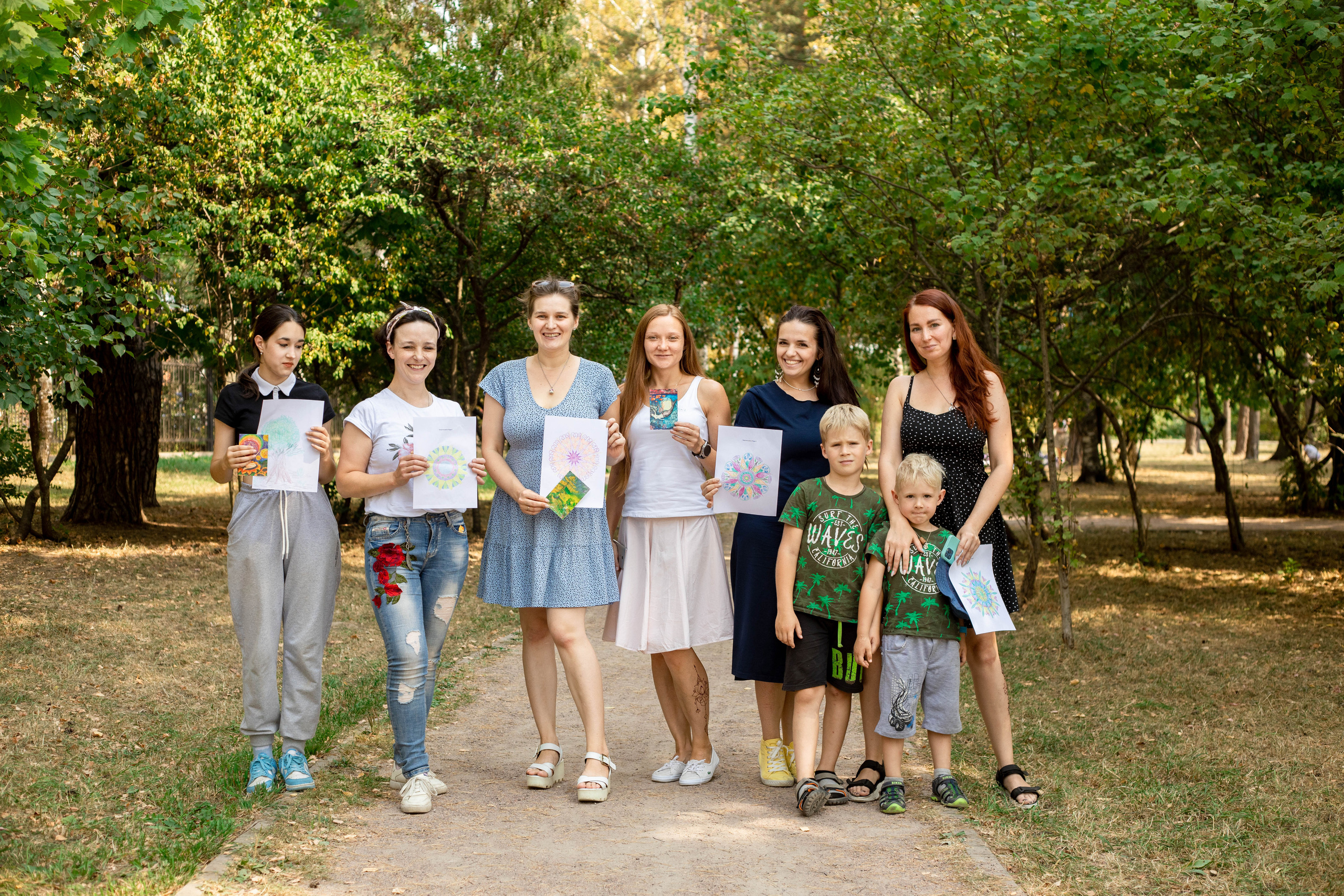 Мандалотерапия в Пестовском парке. Фотограф в Железнодорожном и Балашихе