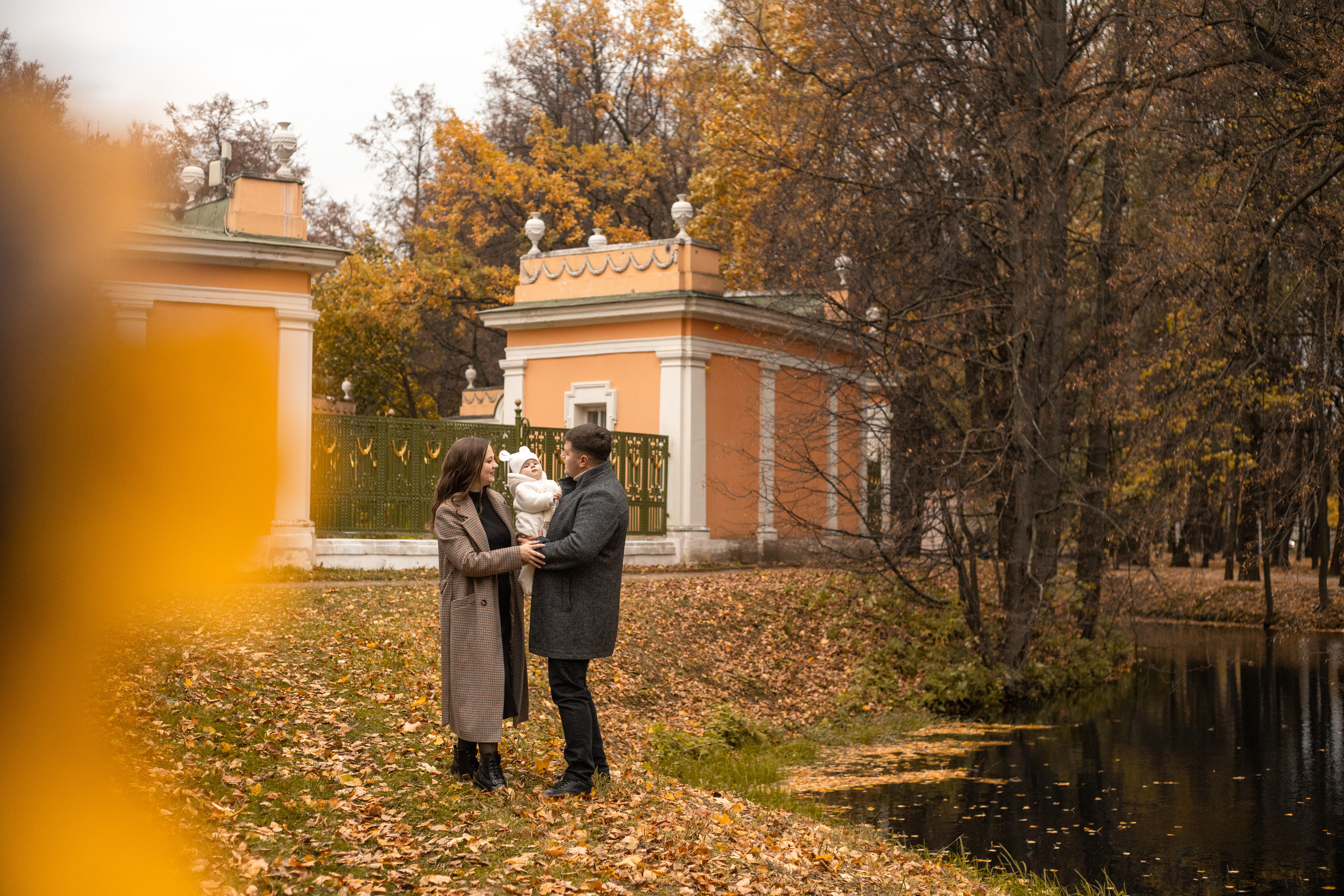 Фотопрогулка в парке для Марины, Василия и Варечки. Фотограф в Железнодорожном и Балашихе