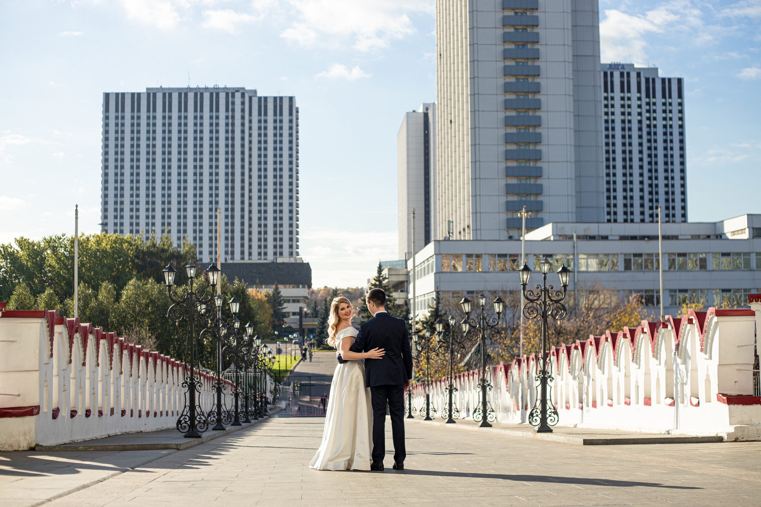 Первые фотографии свадьбы Анны и Игоря. Фотограф в Железнодорожном и Балашихе