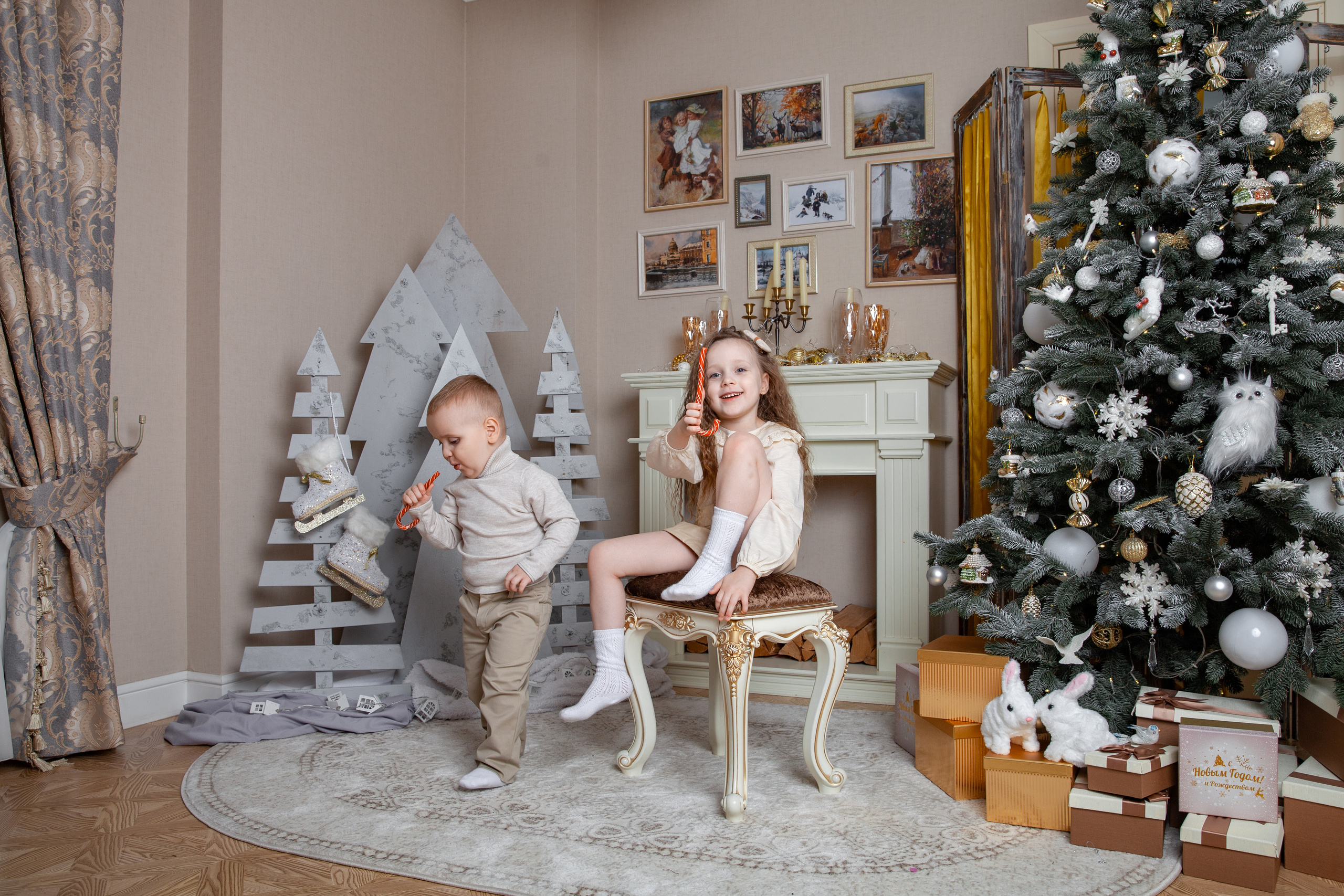 Новогодняя фотосессия для Светланы. Фотограф в Железнодорожном и Балашихе