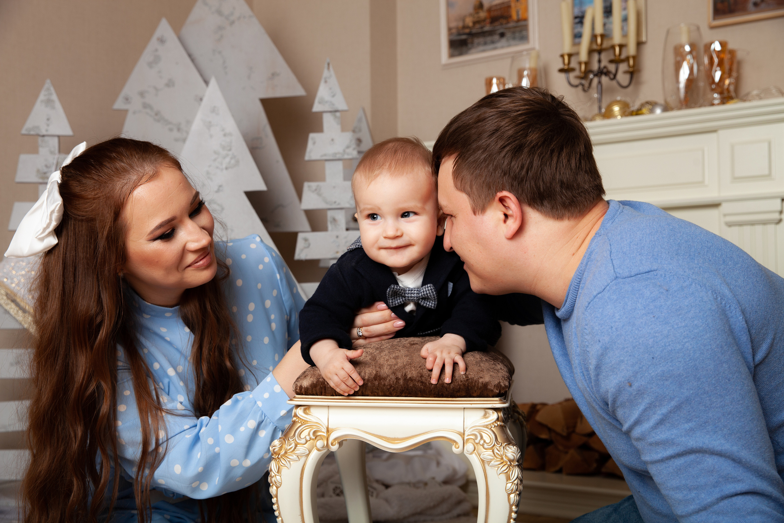 Новогодняя семейная фотосессия для Алины. Фотограф в Железнодорожном и Балашихе