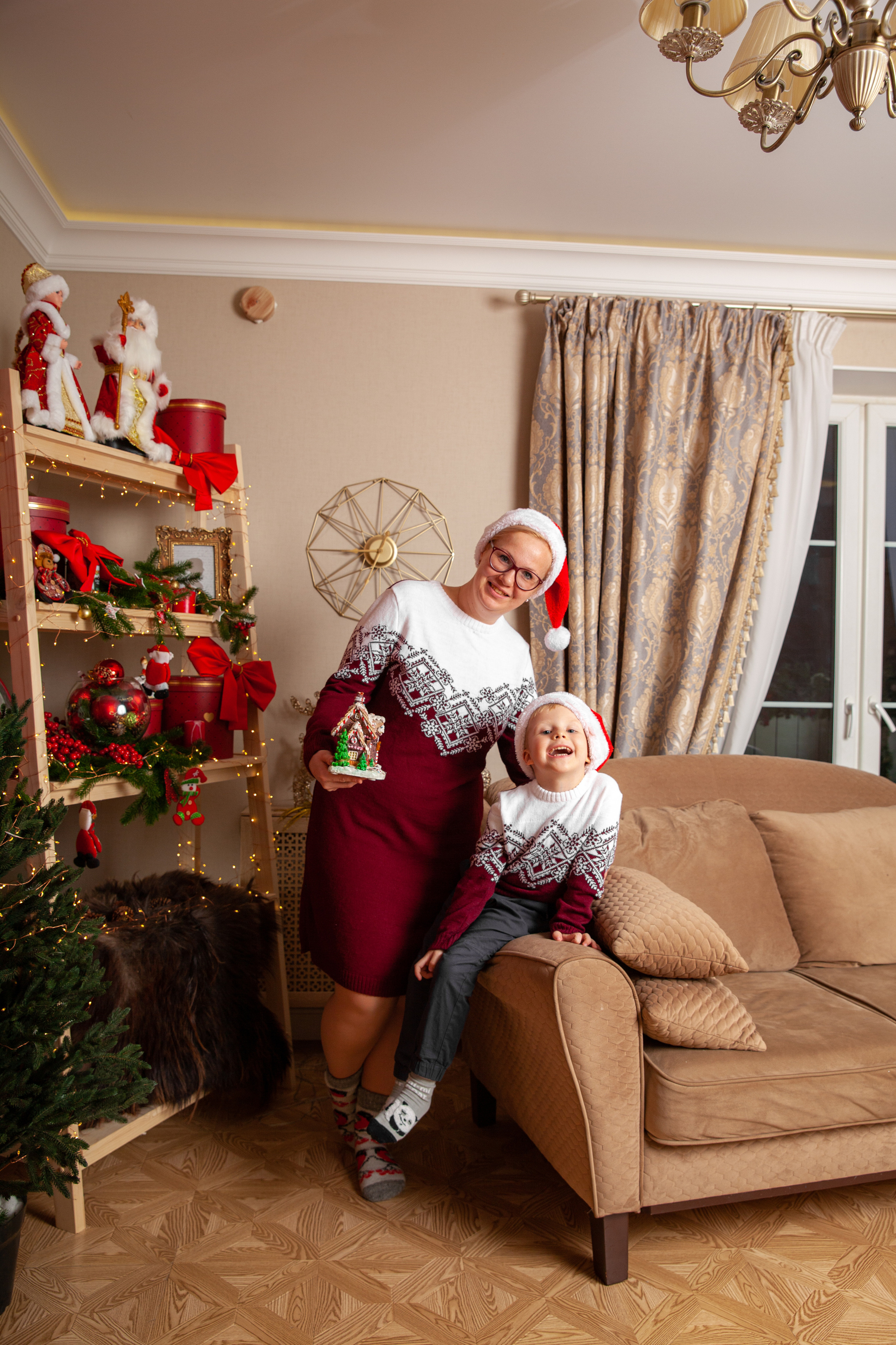 Новогодняя фотосессия для Анастасии. Фотограф в Железнодорожном и Балашихе