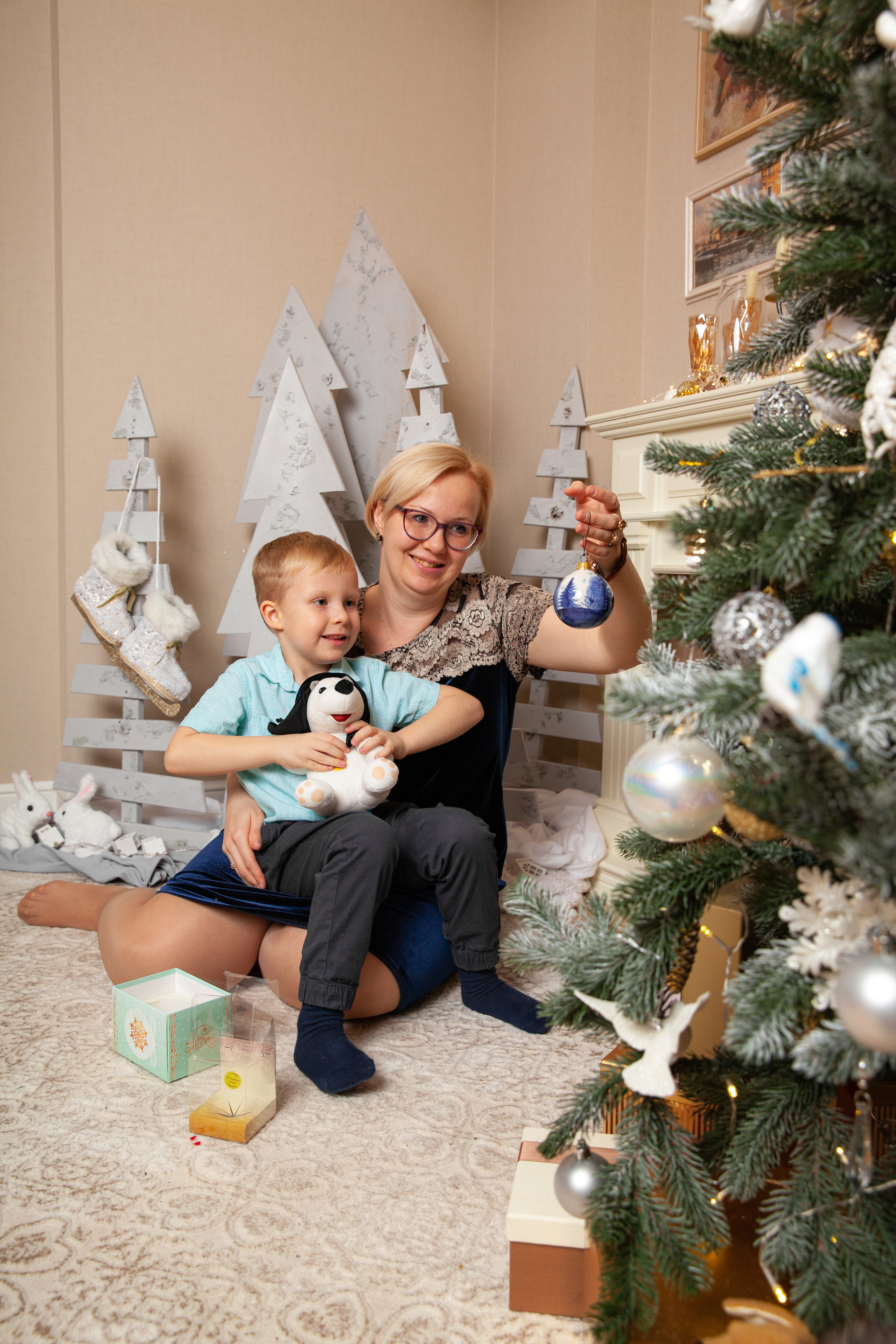 Новогодняя фотосессия для Анастасии. Фотограф в Железнодорожном и Балашихе