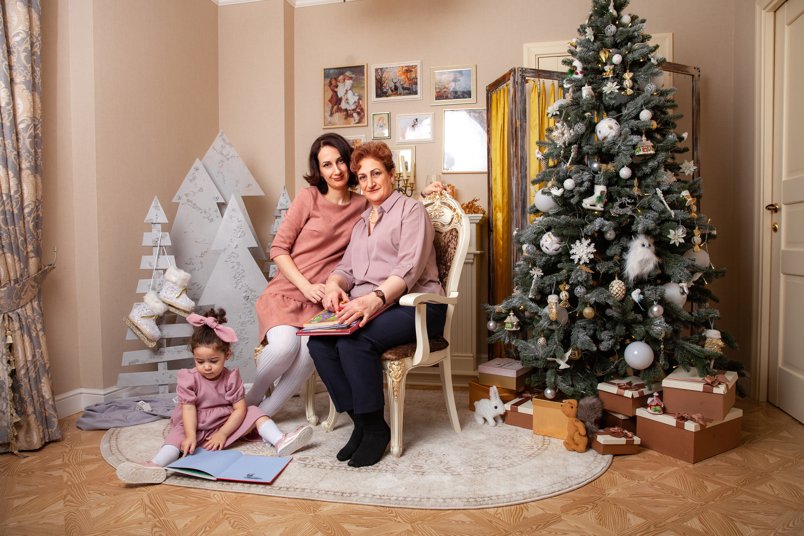 Новогодняя фотосессия для Гаяне. Фотограф в Железнодорожном и Балашихе