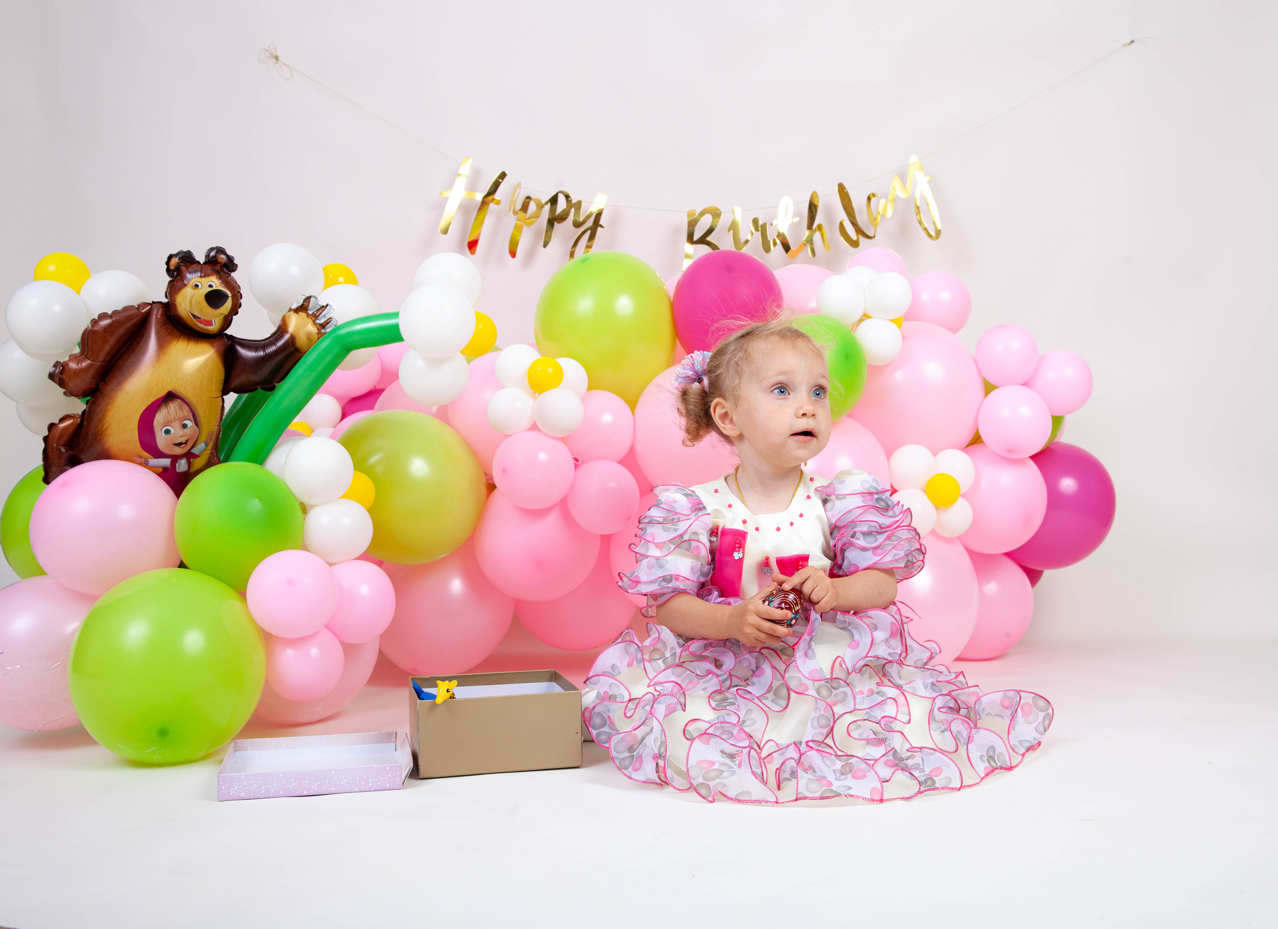 Фотосессия на день рождения Машеньки. Фотограф в Железнодорожном и Балашихе