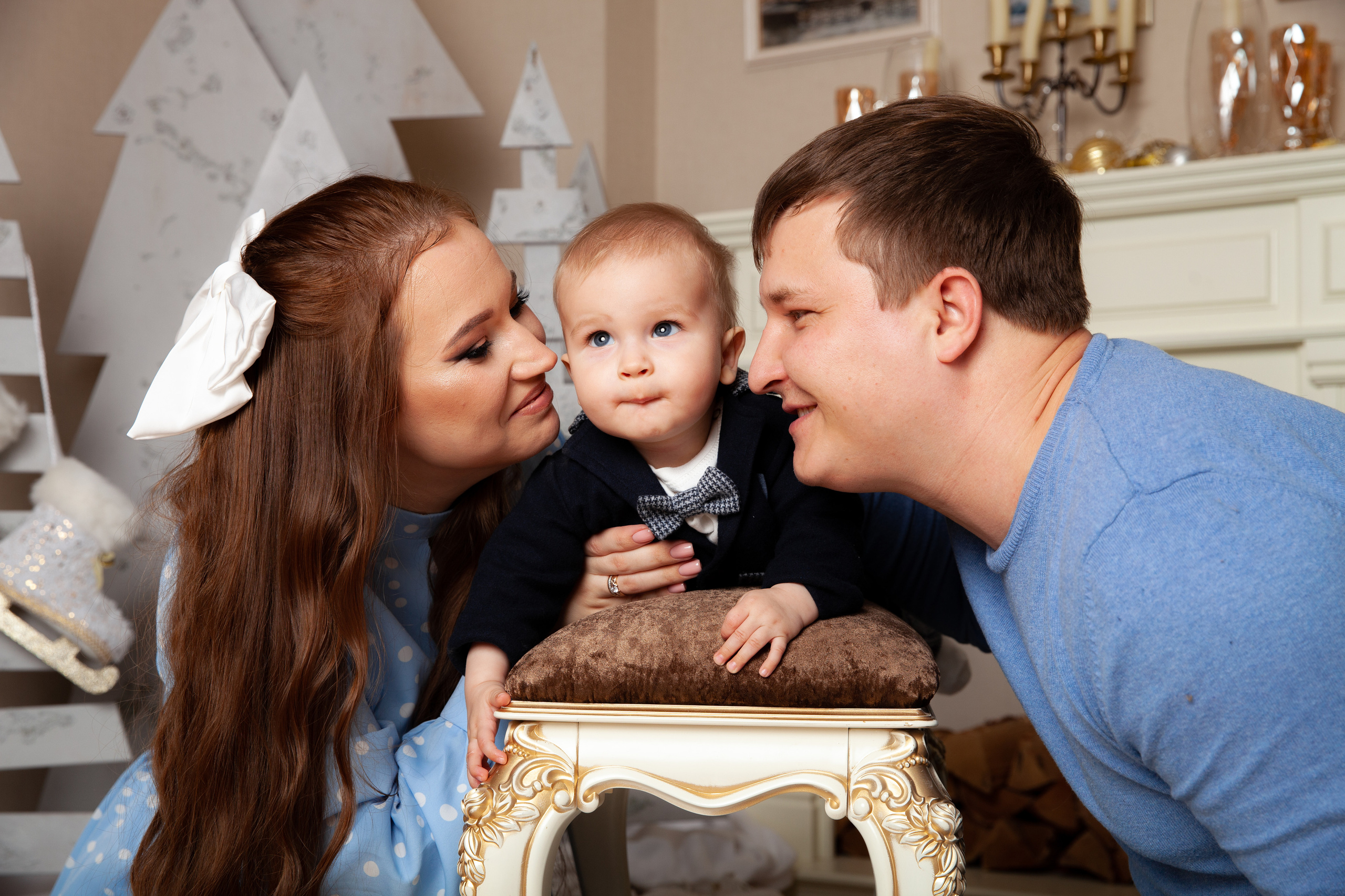 Новогодняя семейная фотосессия для Алины. Фотограф в Железнодорожном и Балашихе