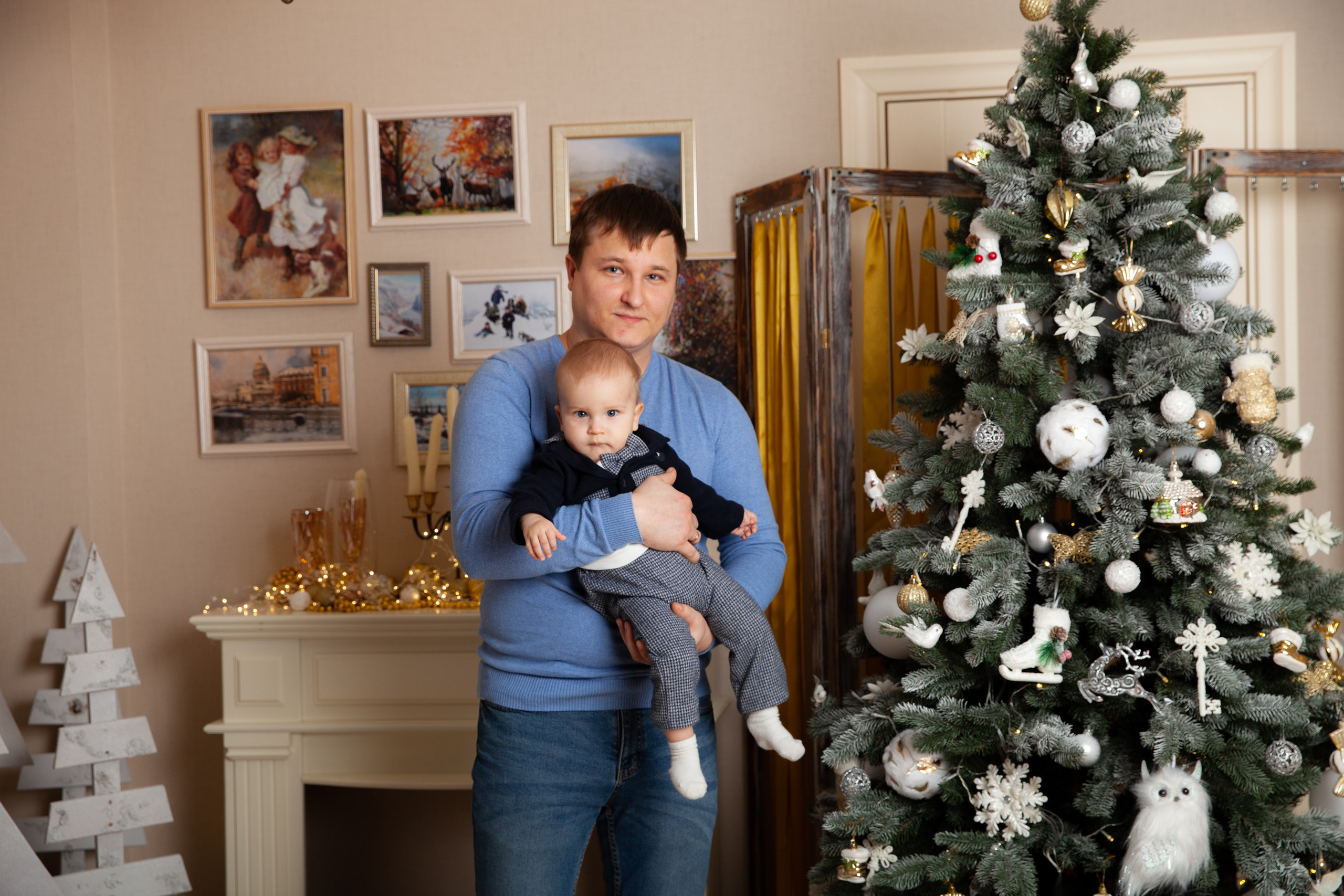 Новогодняя семейная фотосессия для Алины. Фотограф в Железнодорожном и Балашихе