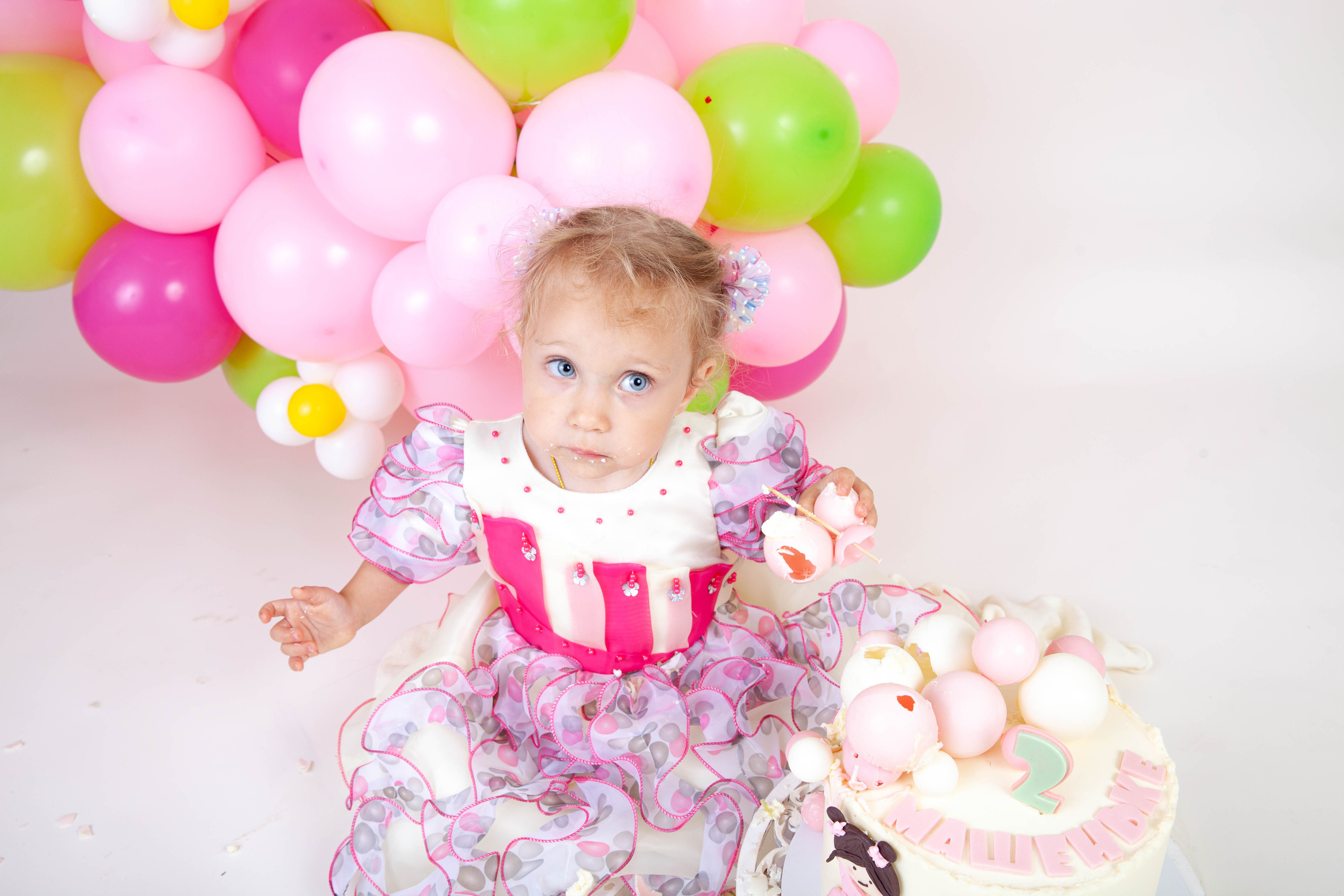 Фотосессия на день рождения Машеньки. Фотограф в Железнодорожном и Балашихе