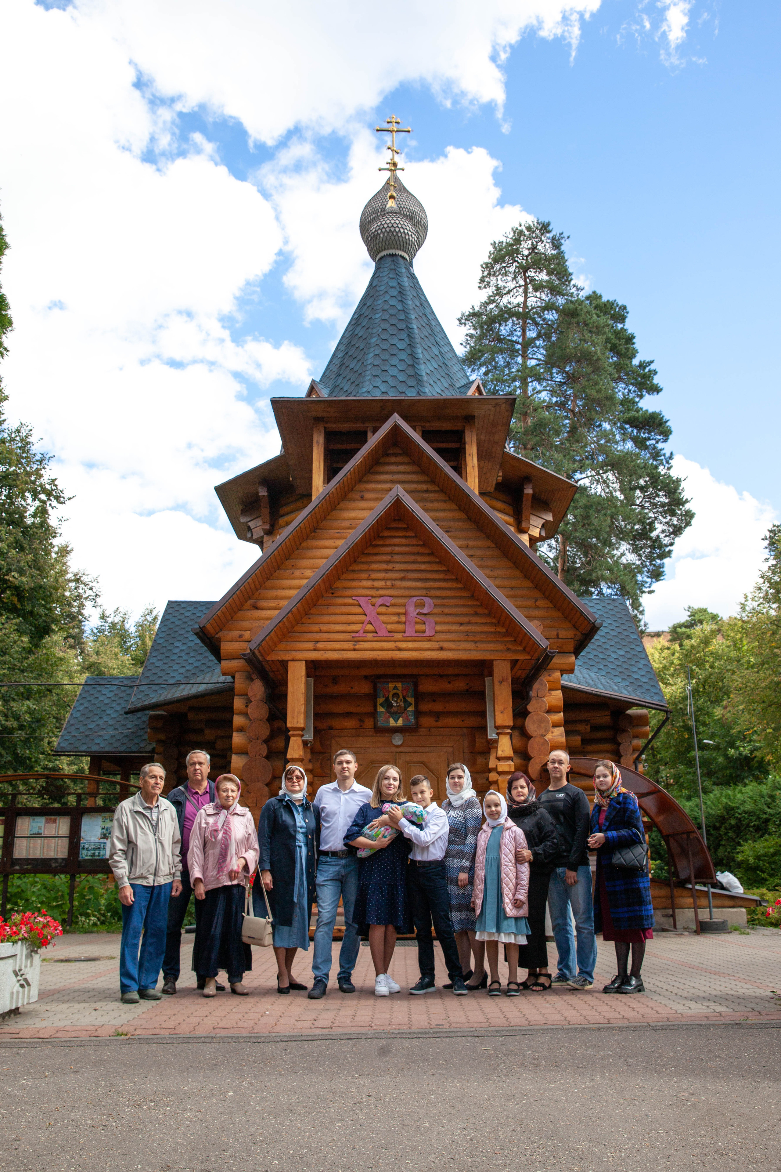 Таинство крещения ВНИИПО. Фотограф в Железнодорожном и Балашихе